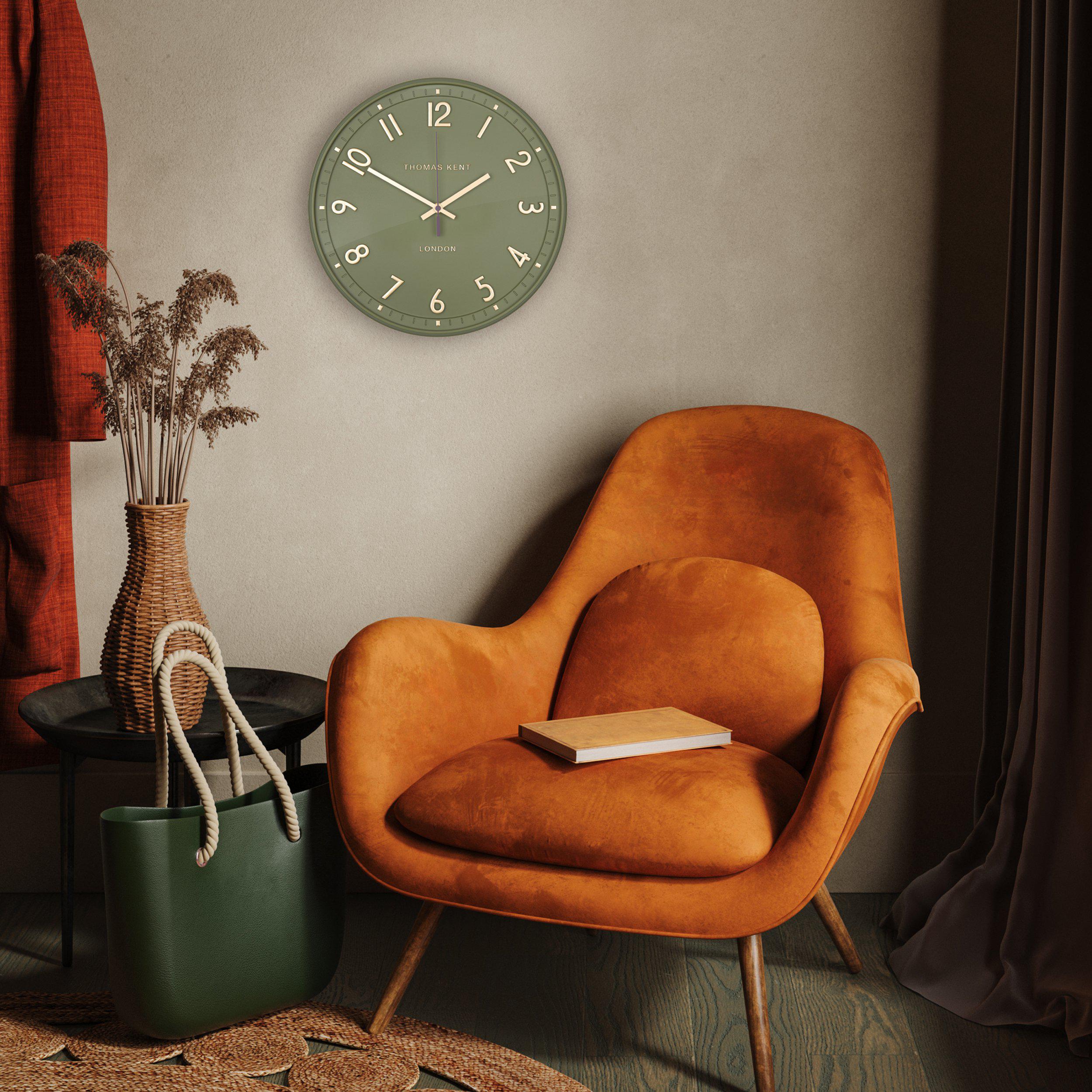 Tresco Wall Clock in Clover - Tresco Clover