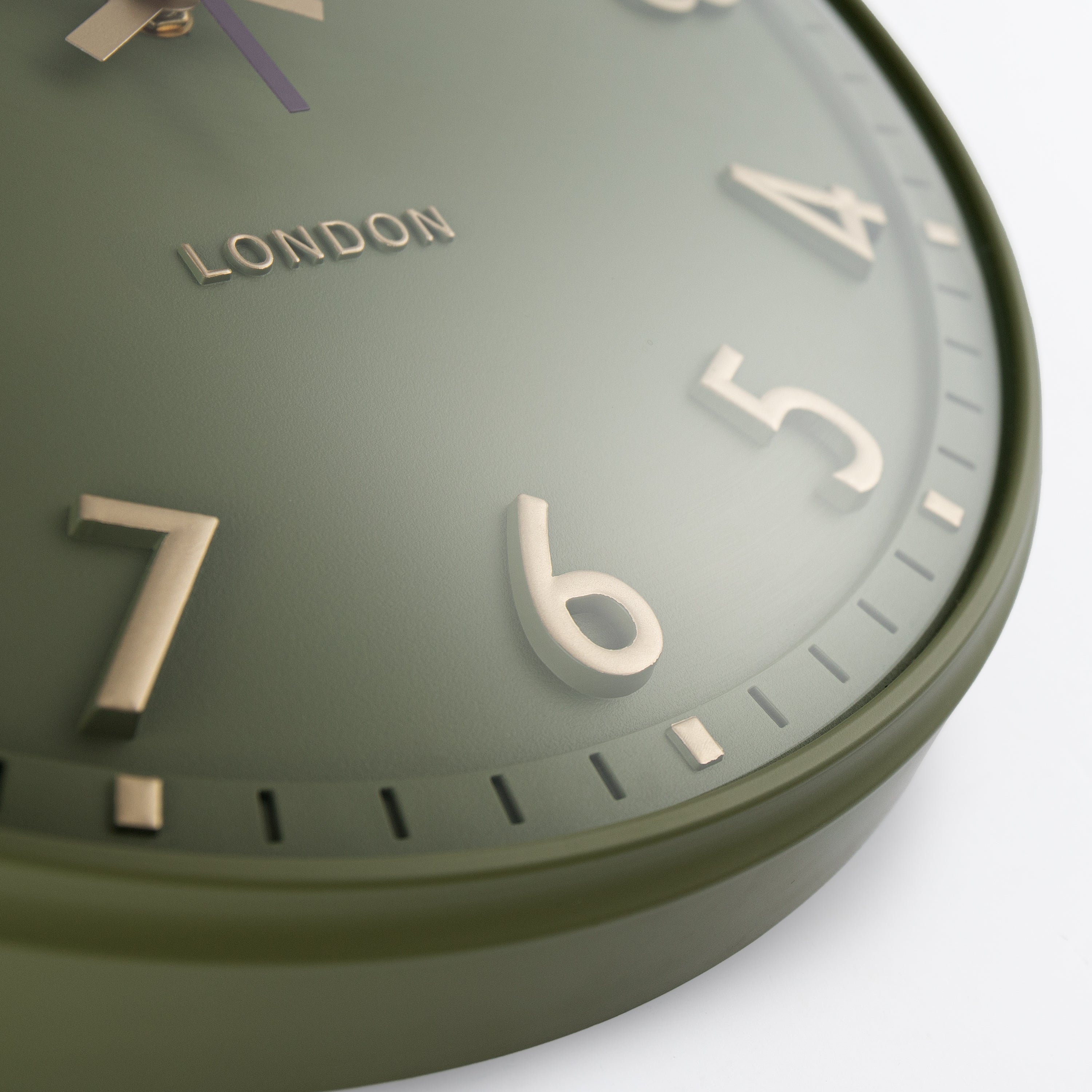 Tresco Wall Clock in Clover - Tresco Clover