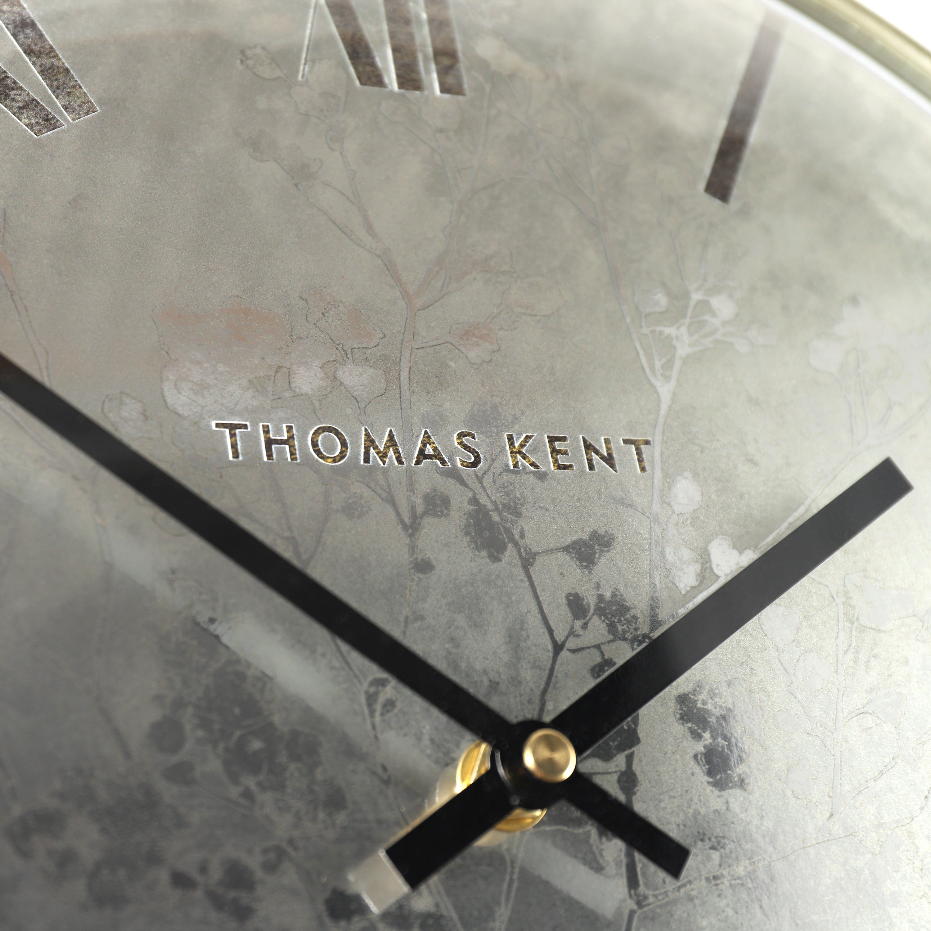 Roma Wall Clock in Silver - Roma Silver