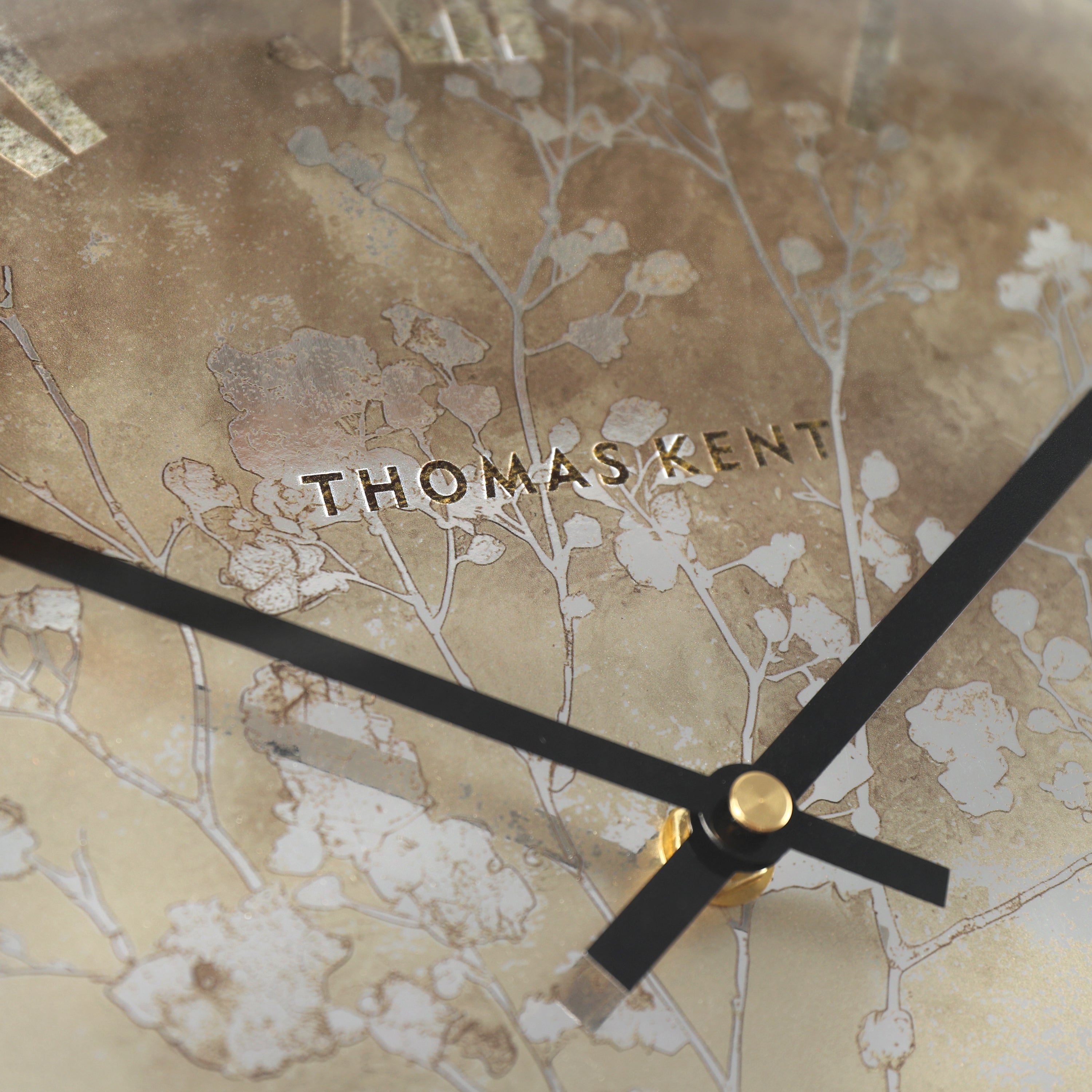 Roma Wall Clock in Gold - Roma Gold