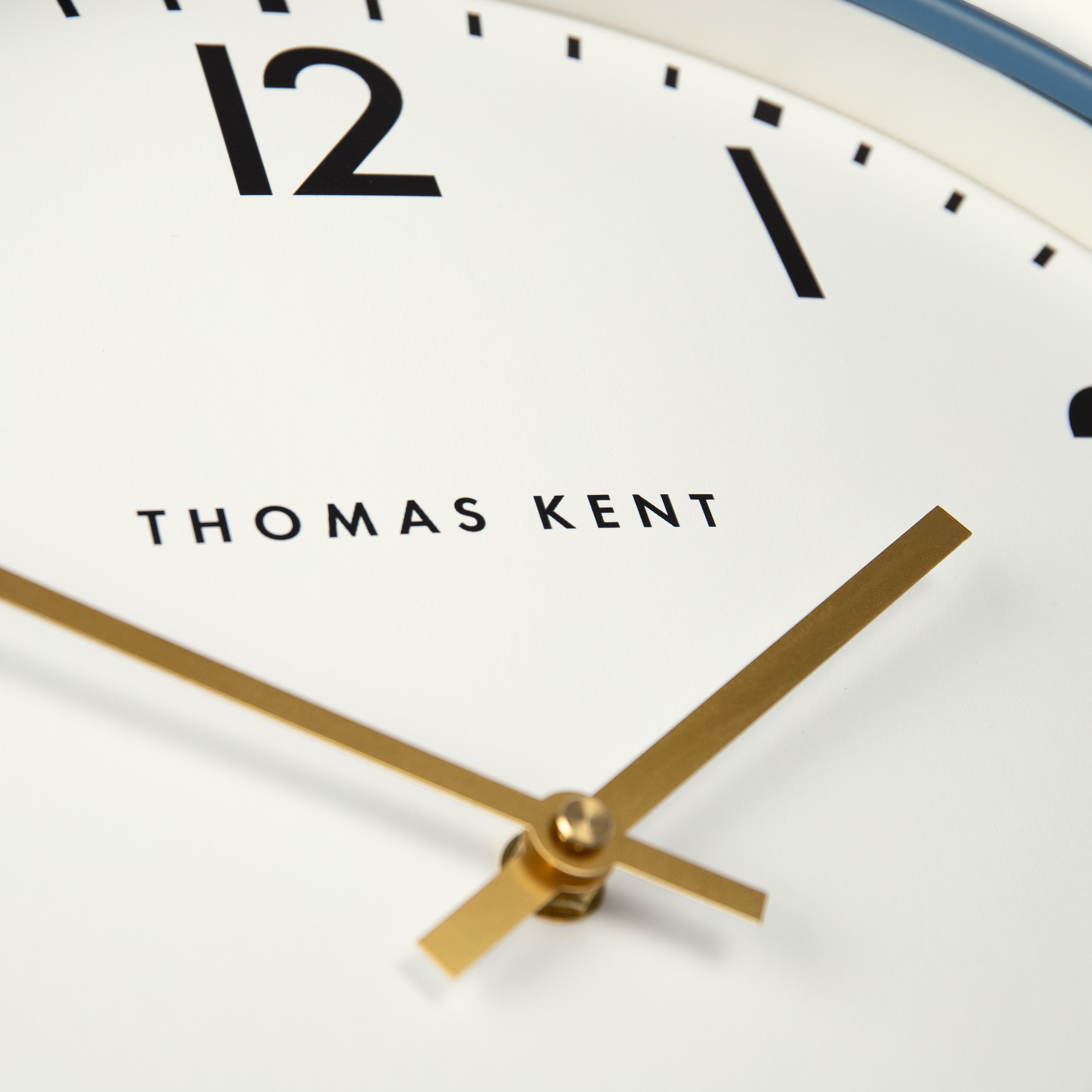 Juniper Wall Clock in Blue - Ink Blue
