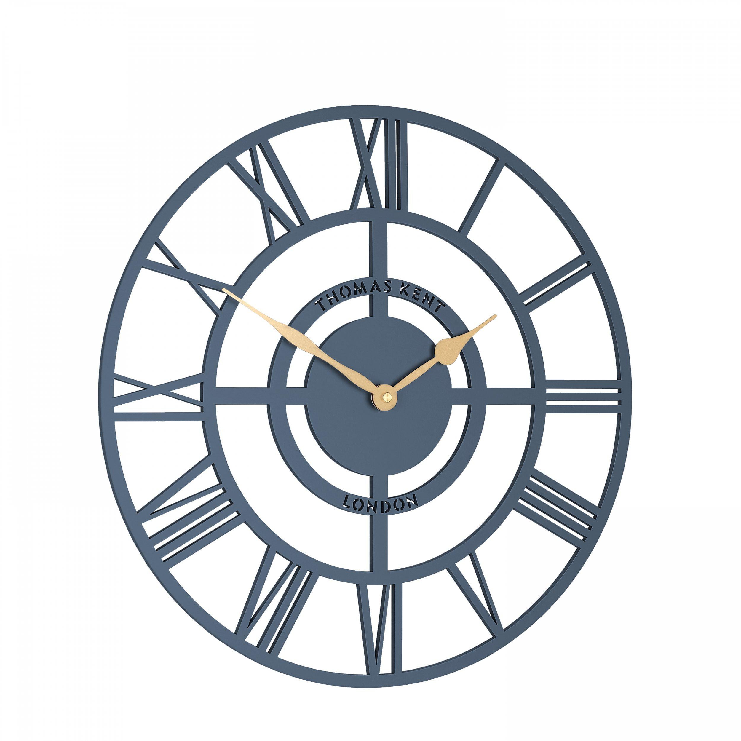 Bright Star Wall Clock in Deep Sea Blue - Sea Blue