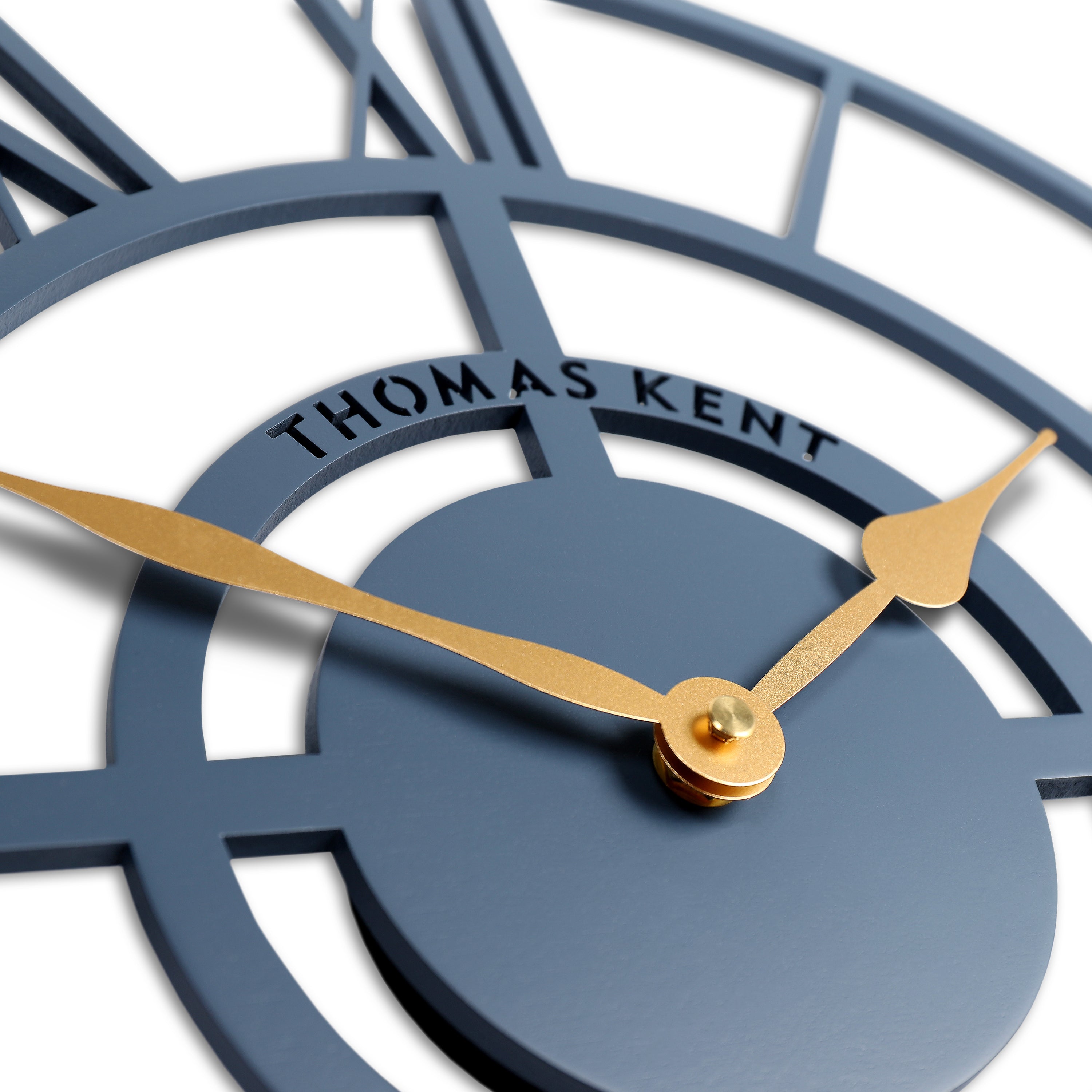 Bright Star Wall Clock in Deep Sea Blue - Sea Blue