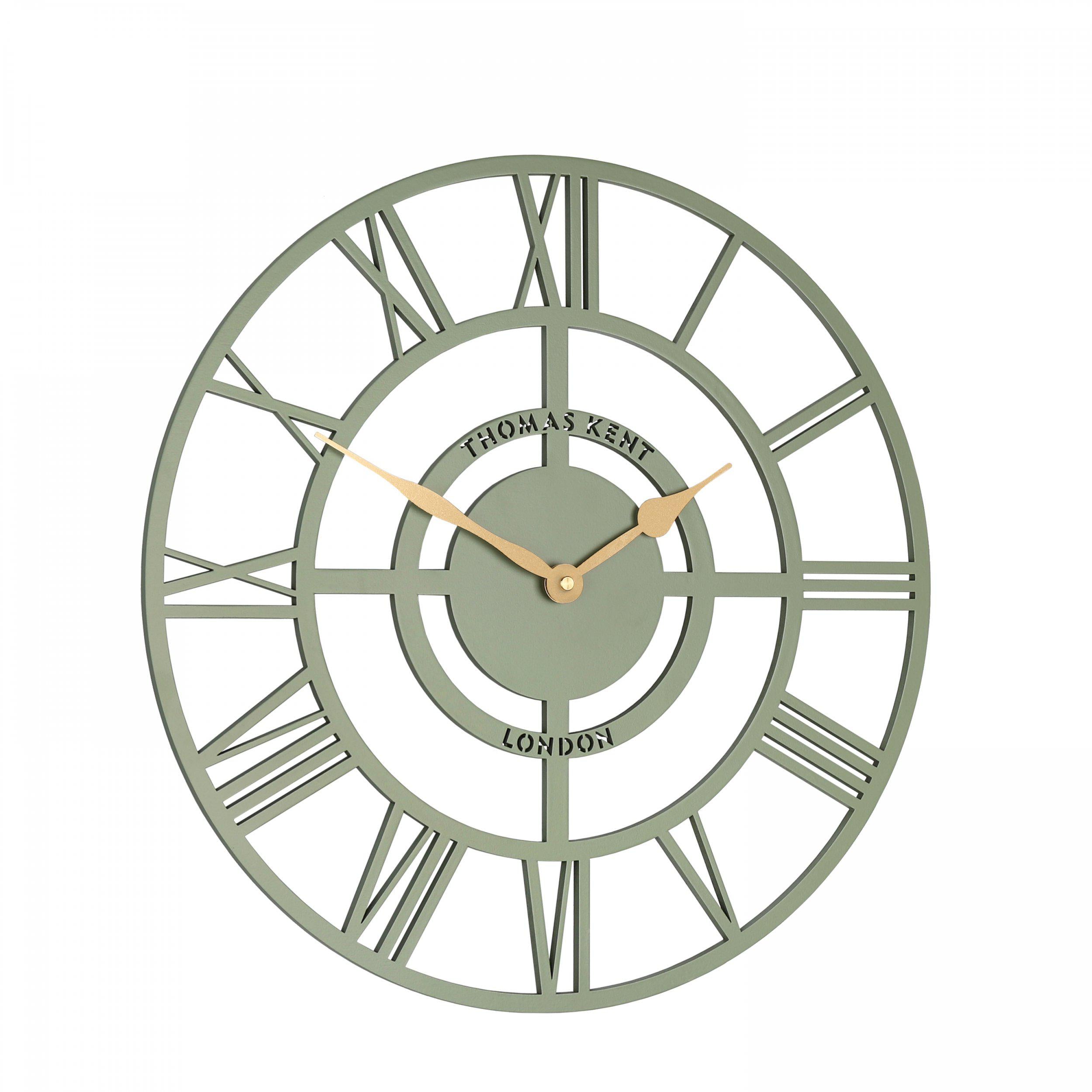 Bright Star Wall Clock in Olive - Olive