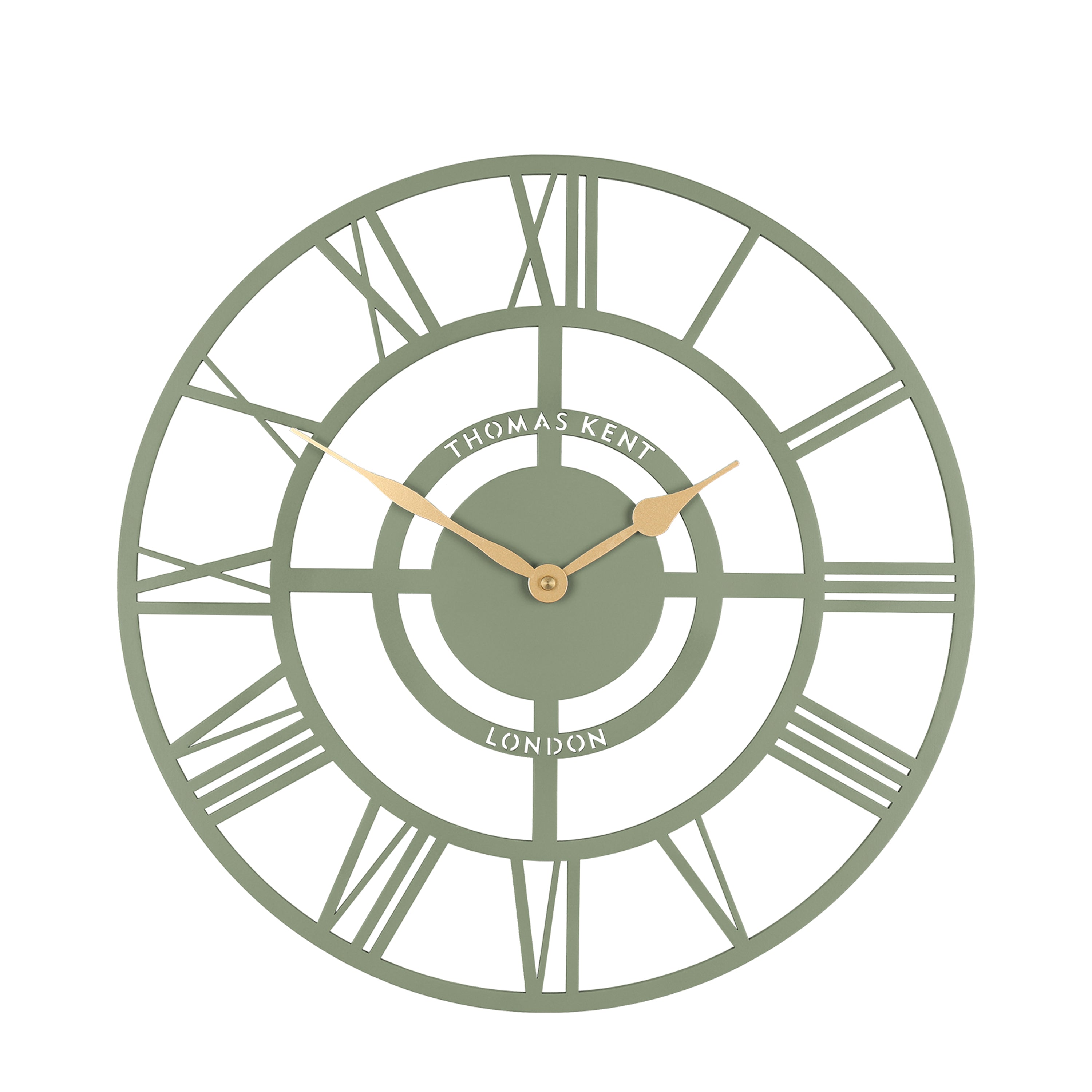 Bright Star Wall Clock in Olive - Olive