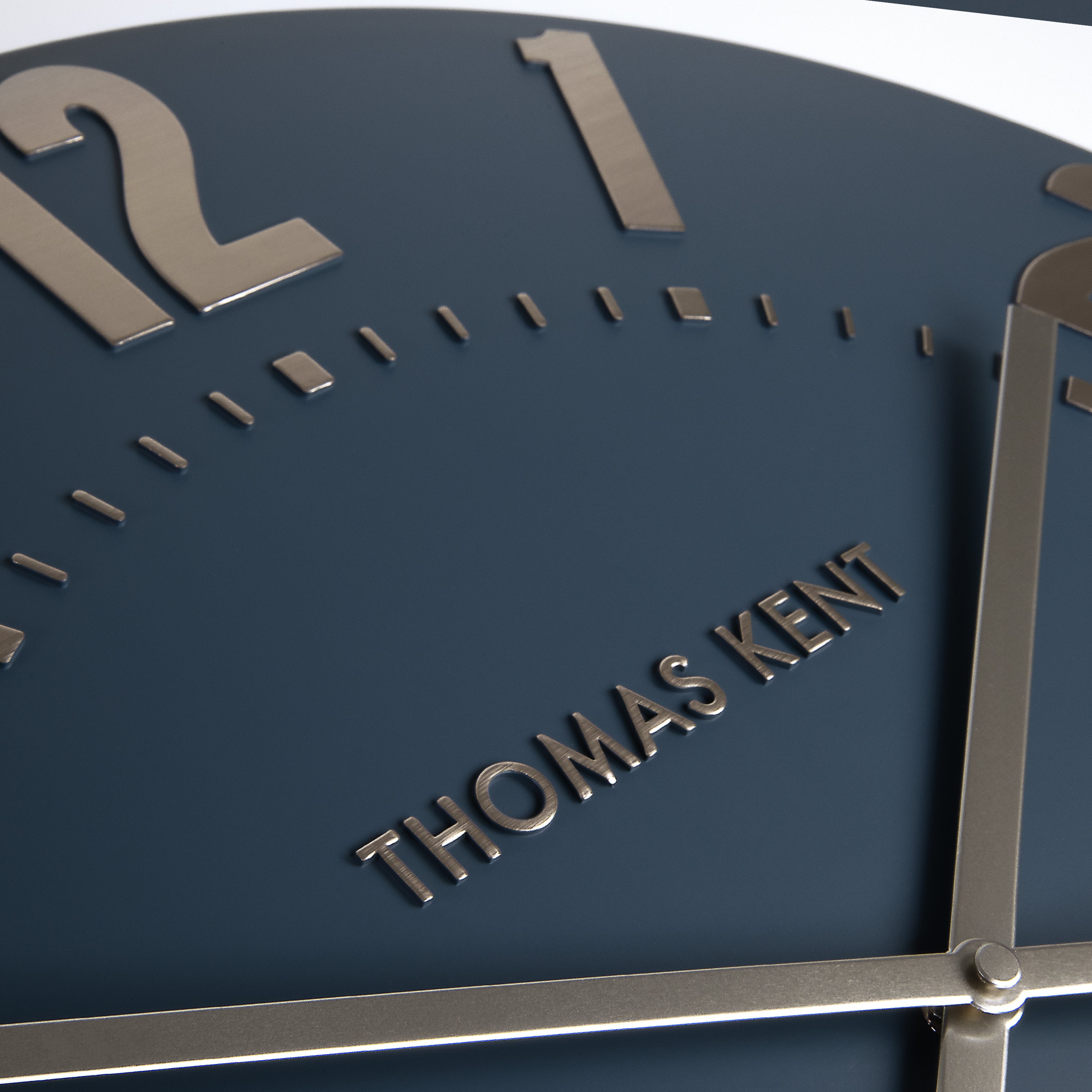 Mulberry Wall Clock in Midnight Blue - Midnight Blue