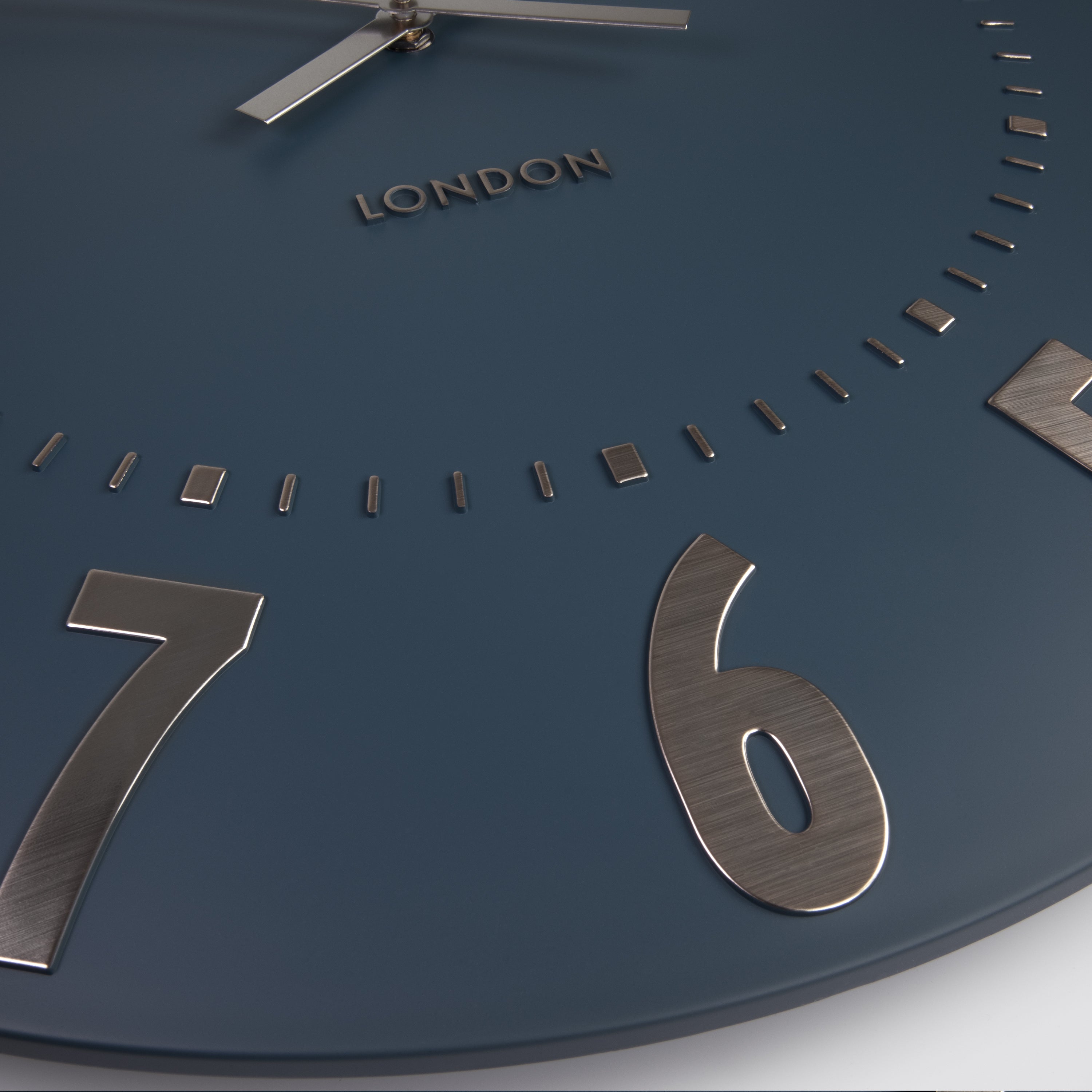 Mulberry Wall Clock in Midnight Blue - Midnight Blue