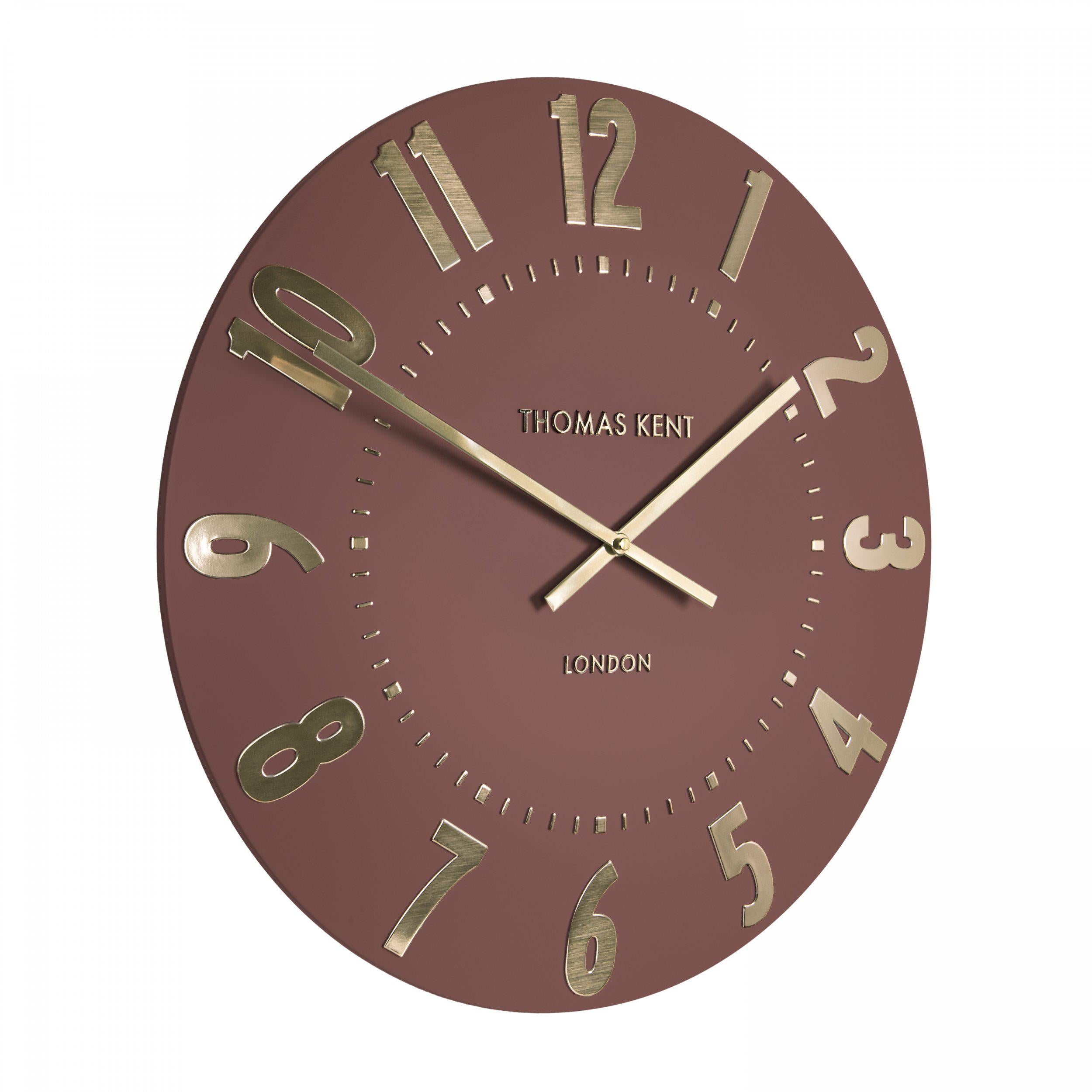 Mulberry Wall Clock in Auburn - Auburn