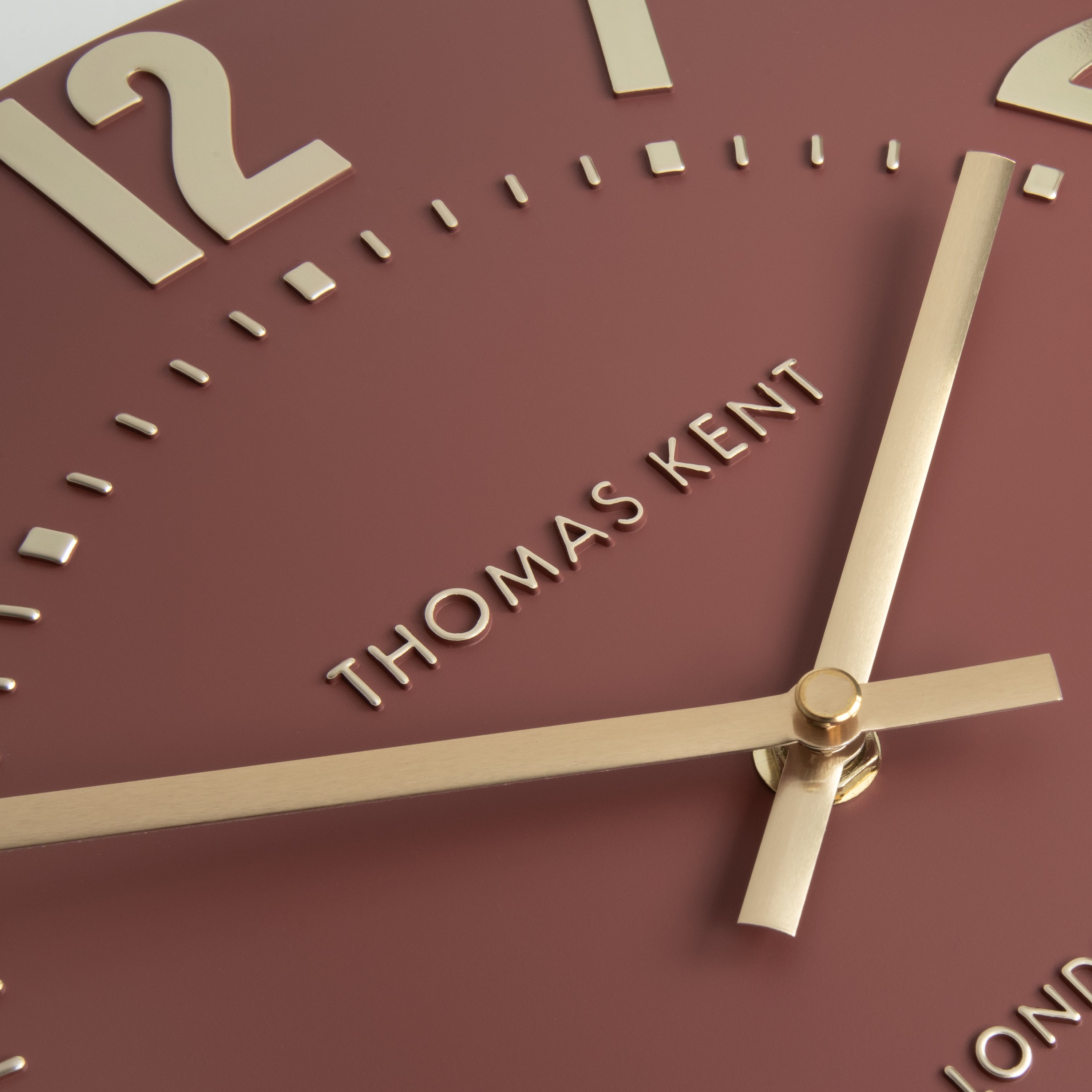 Mulberry Wall Clock in Auburn - Auburn
