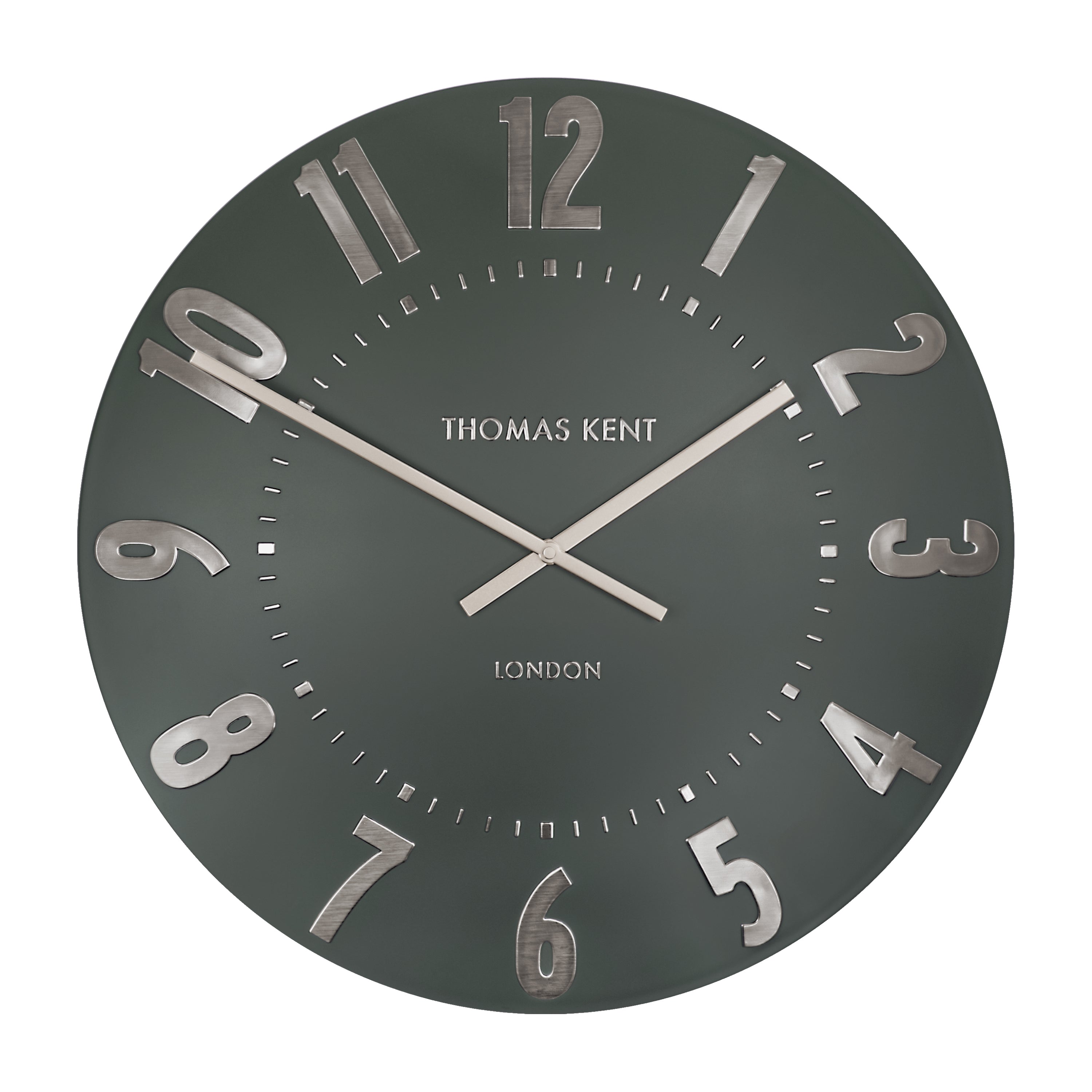Mulberry Wall Clock in Olive Green - Olive Green