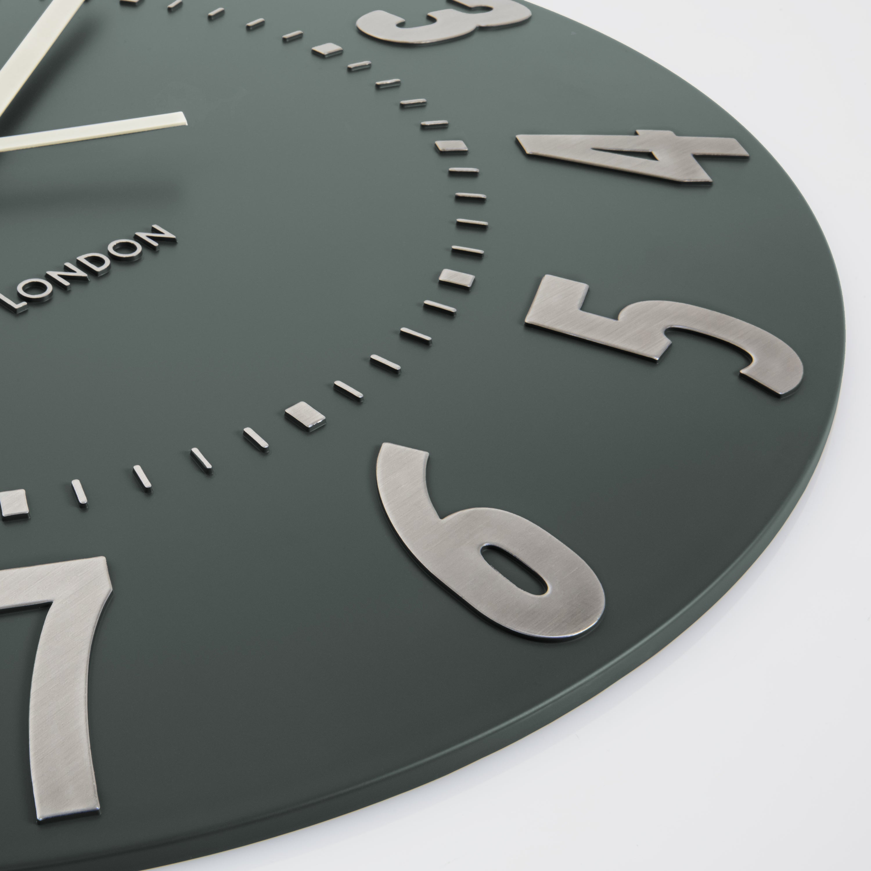 Mulberry Wall Clock in Olive Green - Olive Green