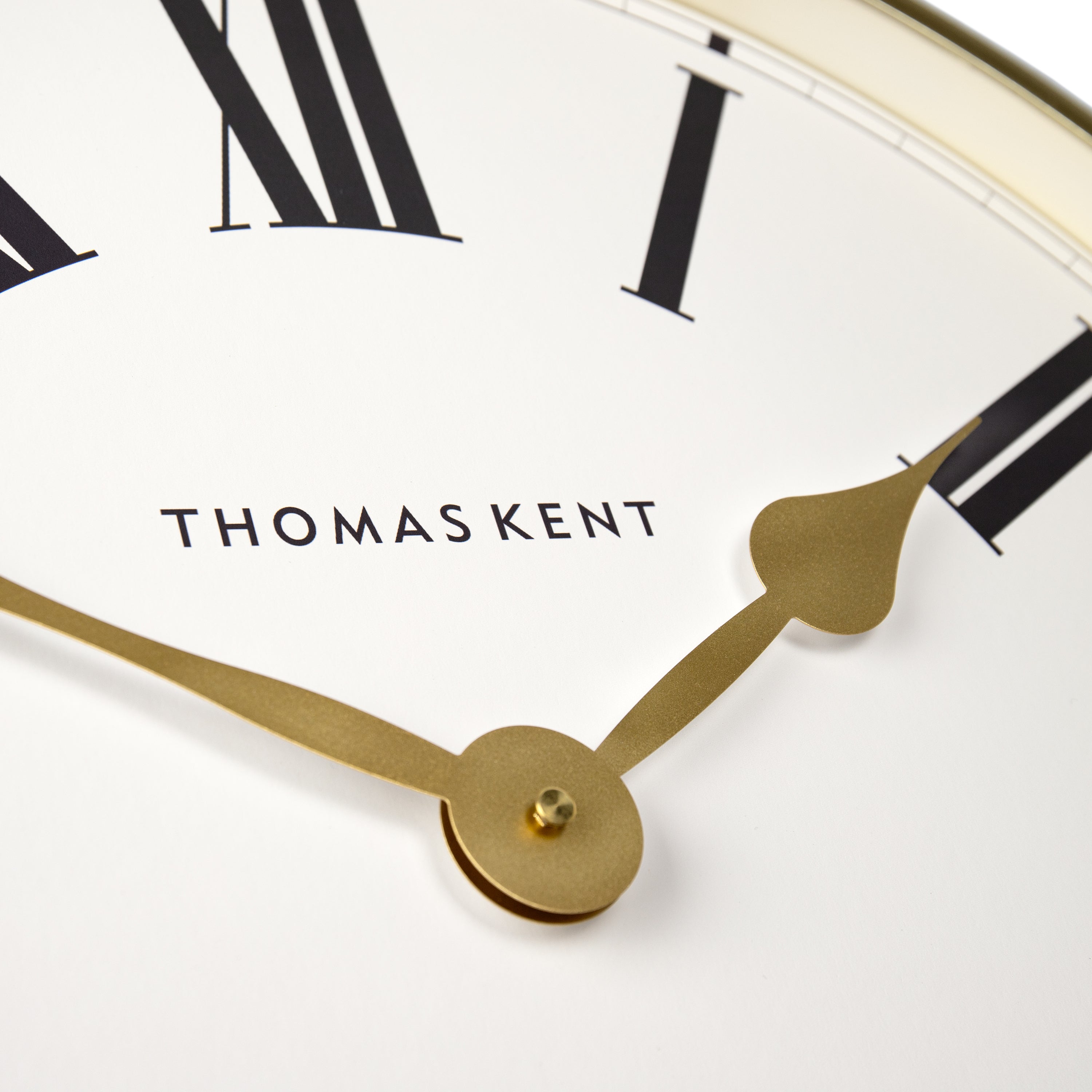 Atlas Wall Clock in Gold - Atlas Gold