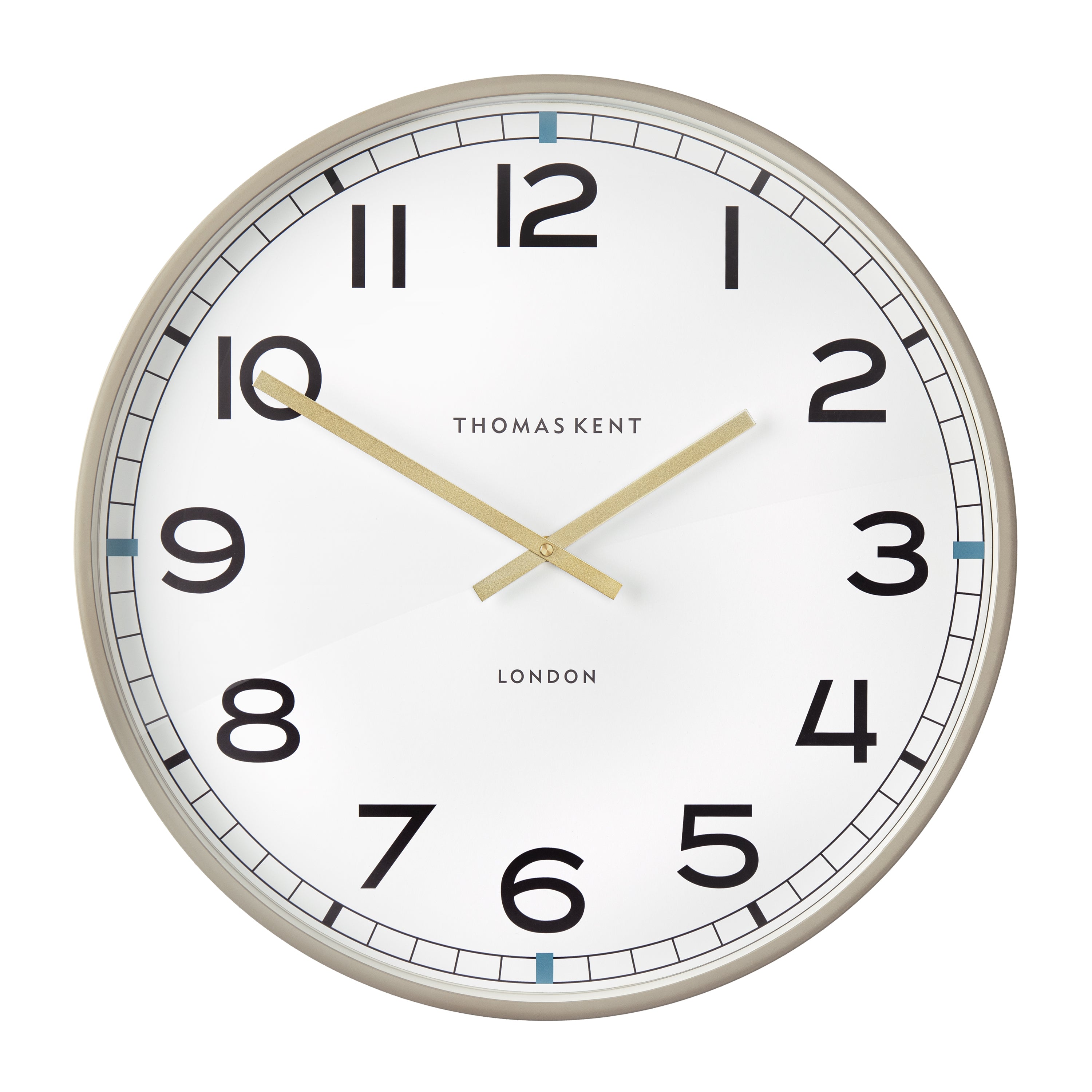 Crew Wall Clock in Grey - Crew Grey