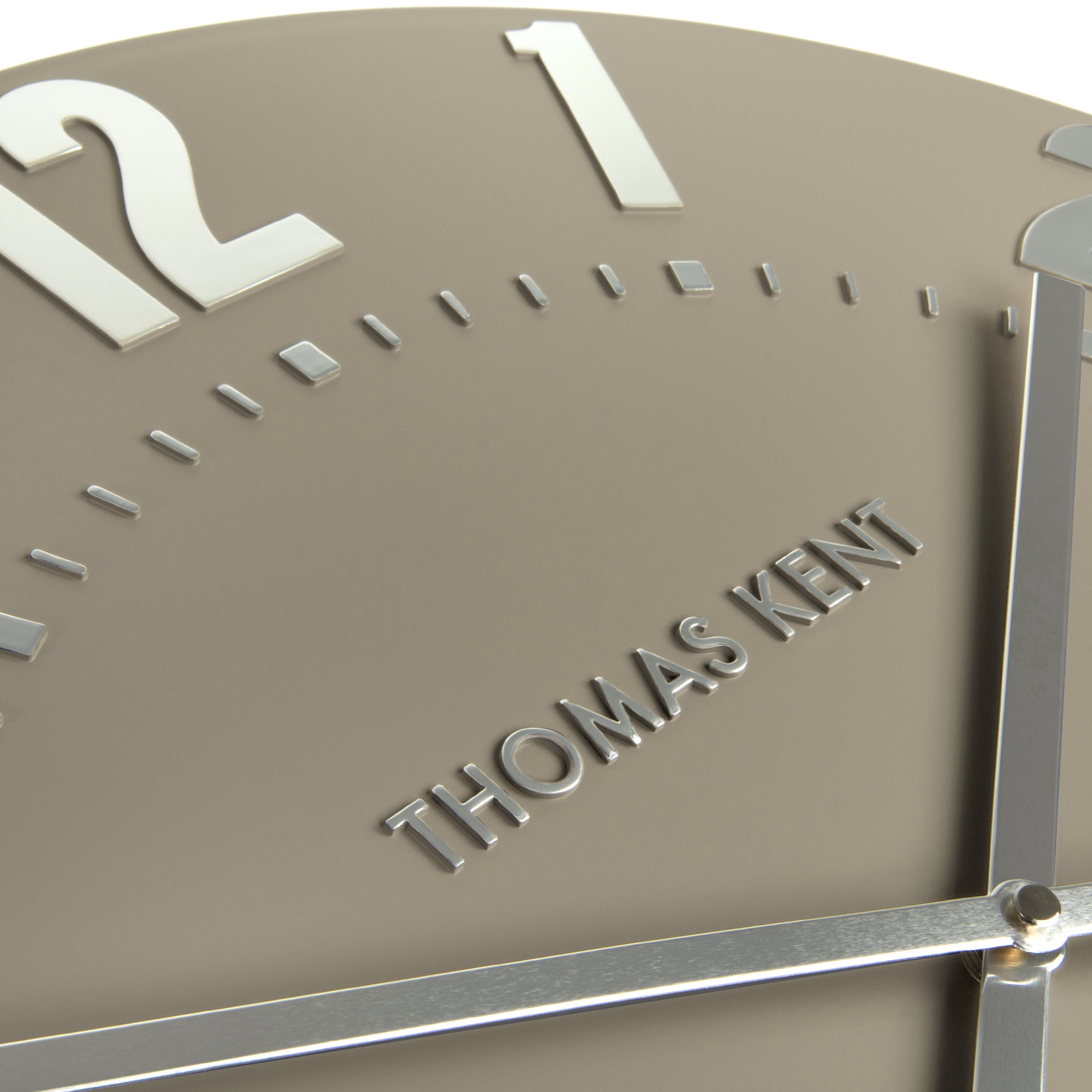 Mulberry Large Wall Clock in Mocha