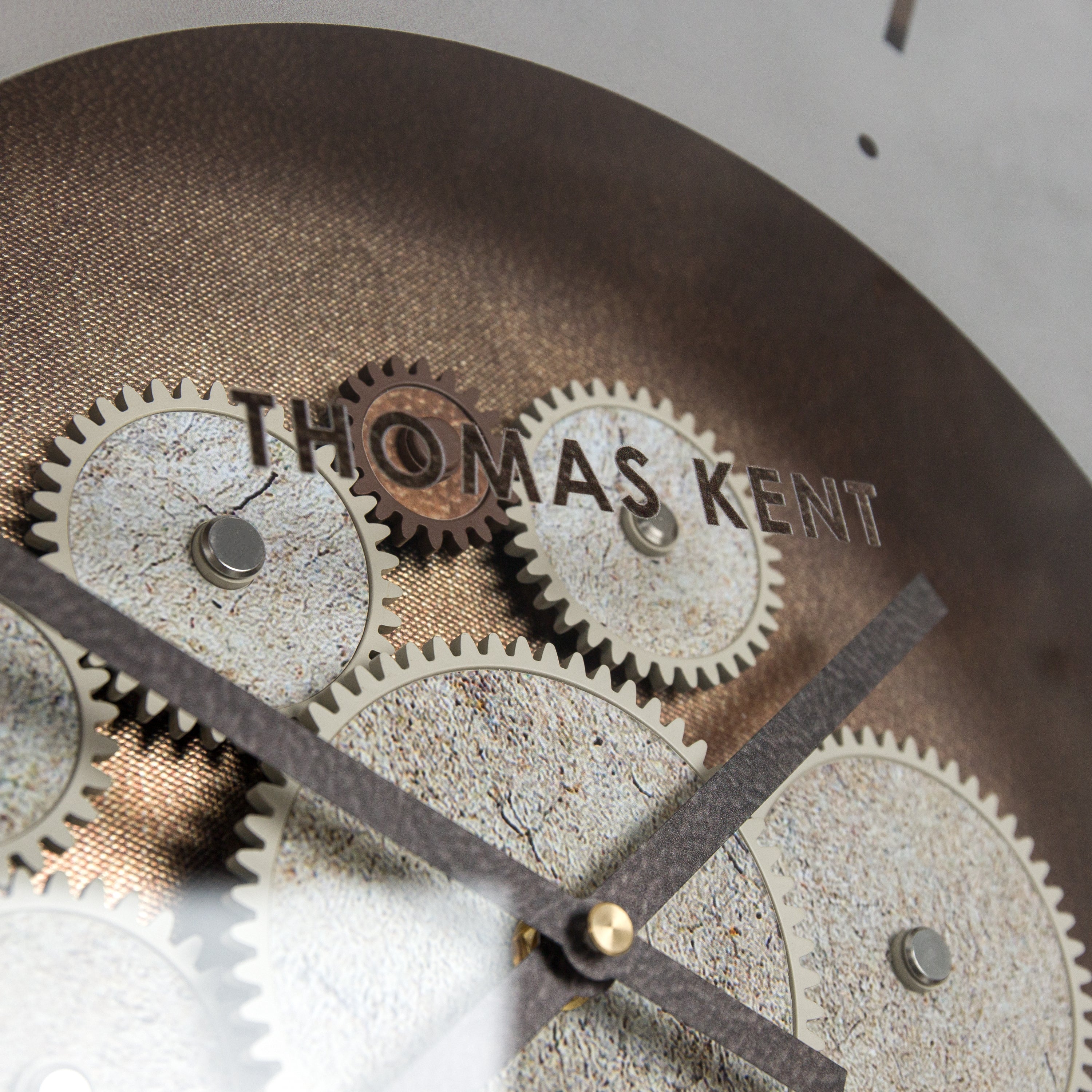 Clocksmith Cog Bronze Large Wall Clock