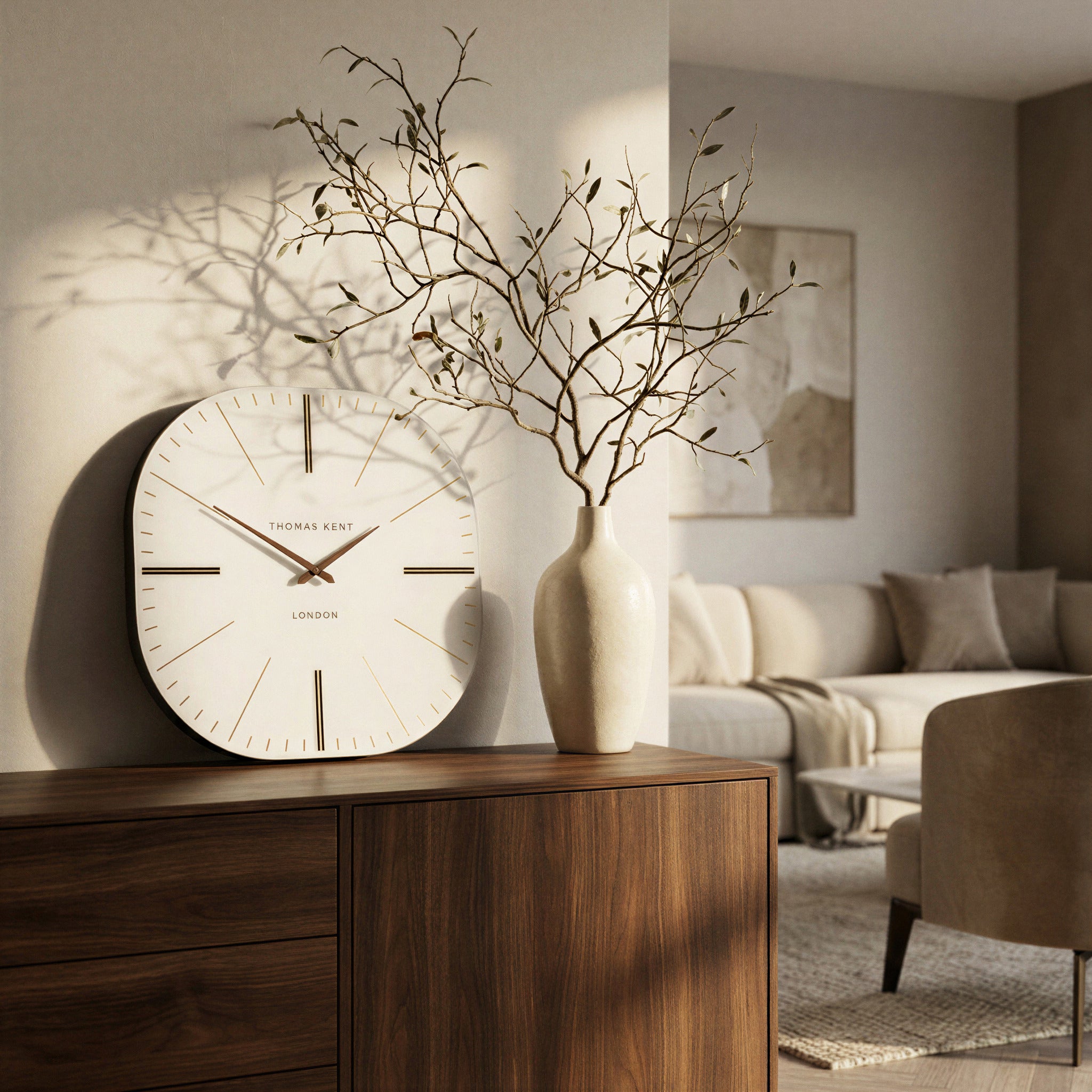 Greenwich Square Wall Clock