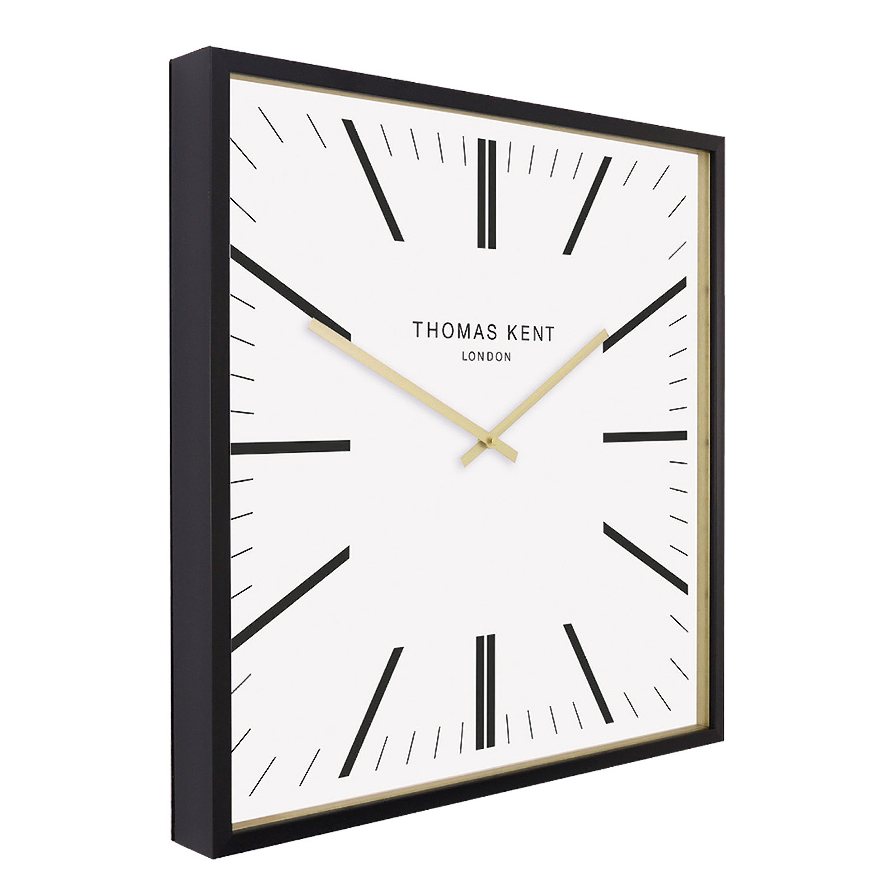 Garrick Large Wall Clock in White