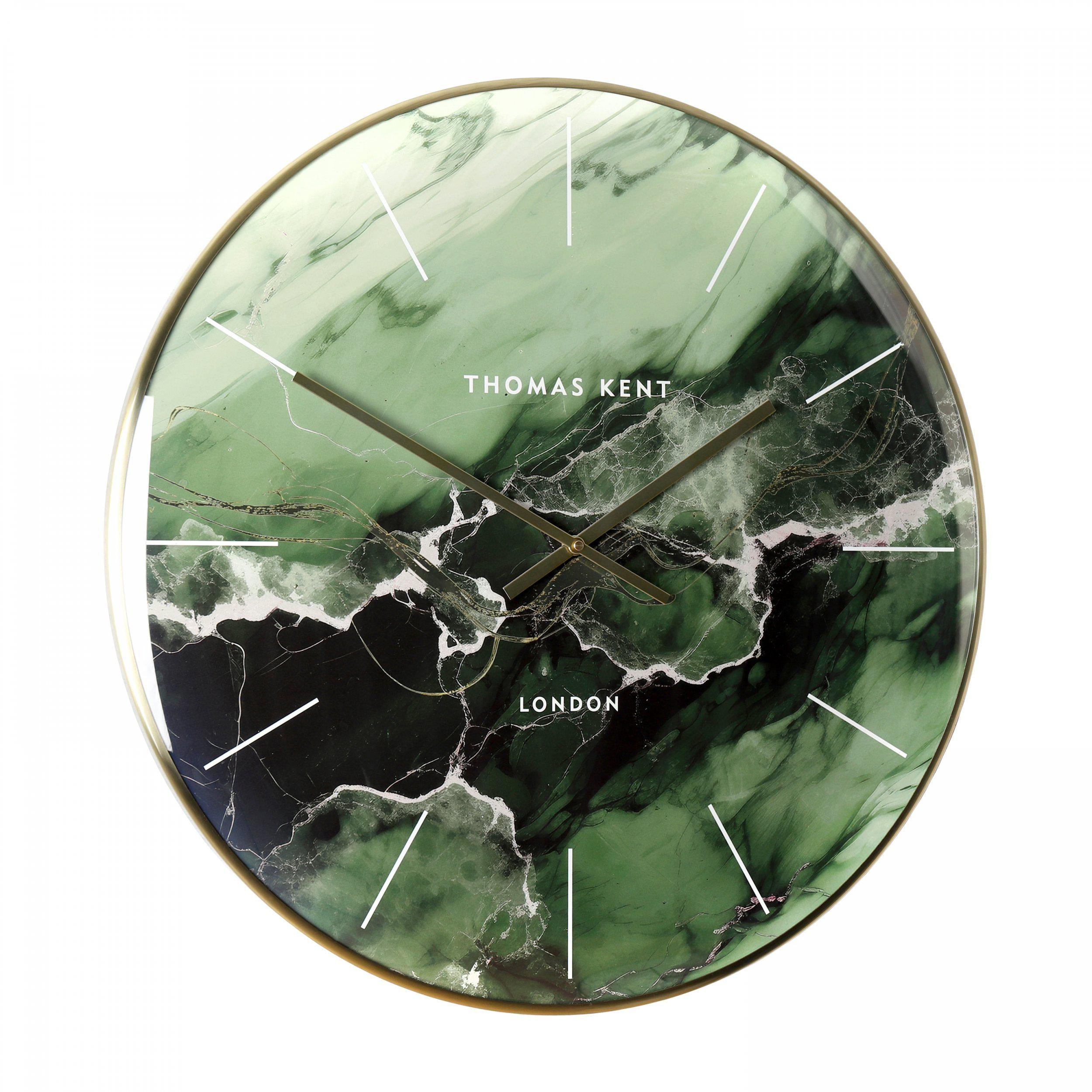 Oyster Wall Clock Emerald - Green