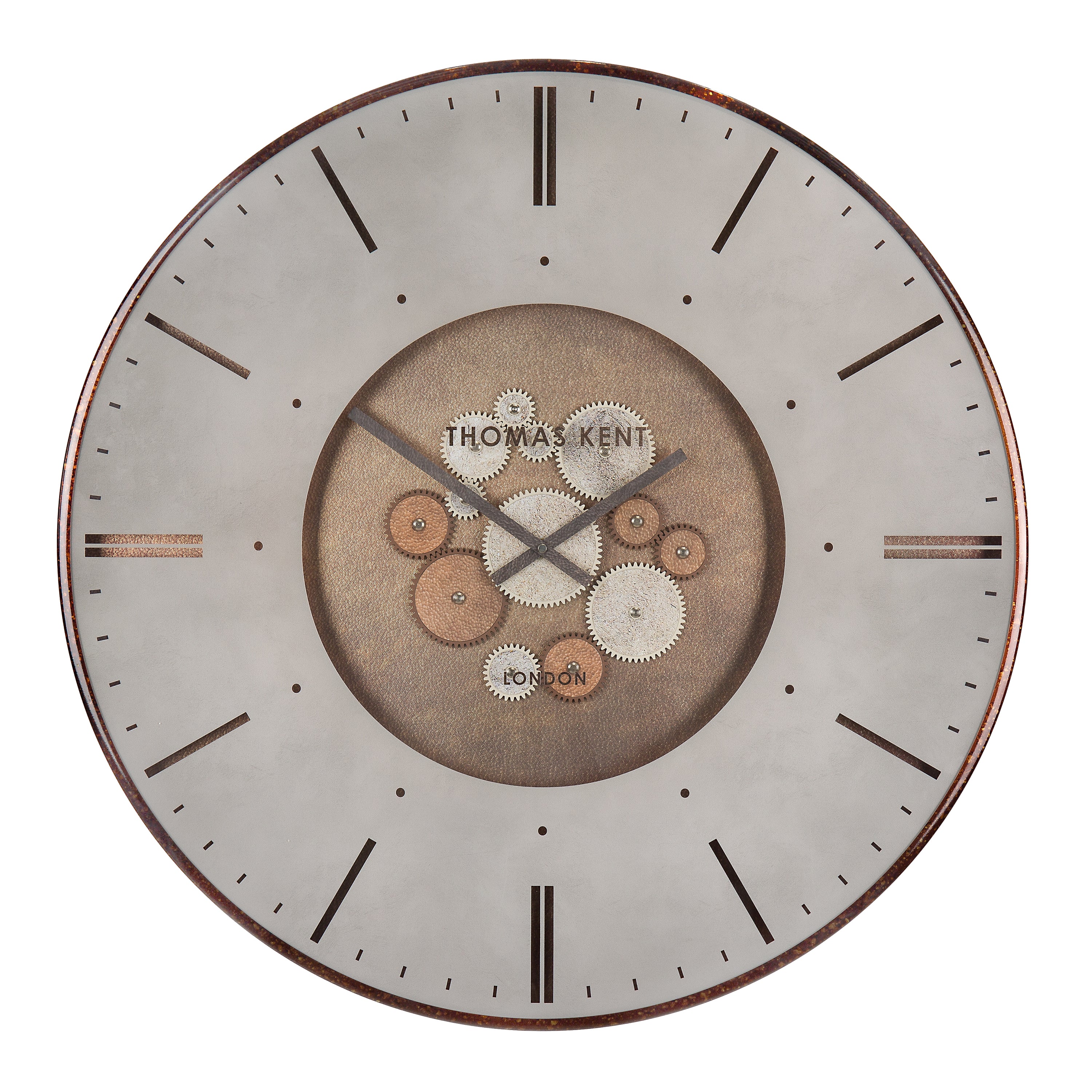 Clocksmith Wall Clock Cog Bronze - Dark Bronze
