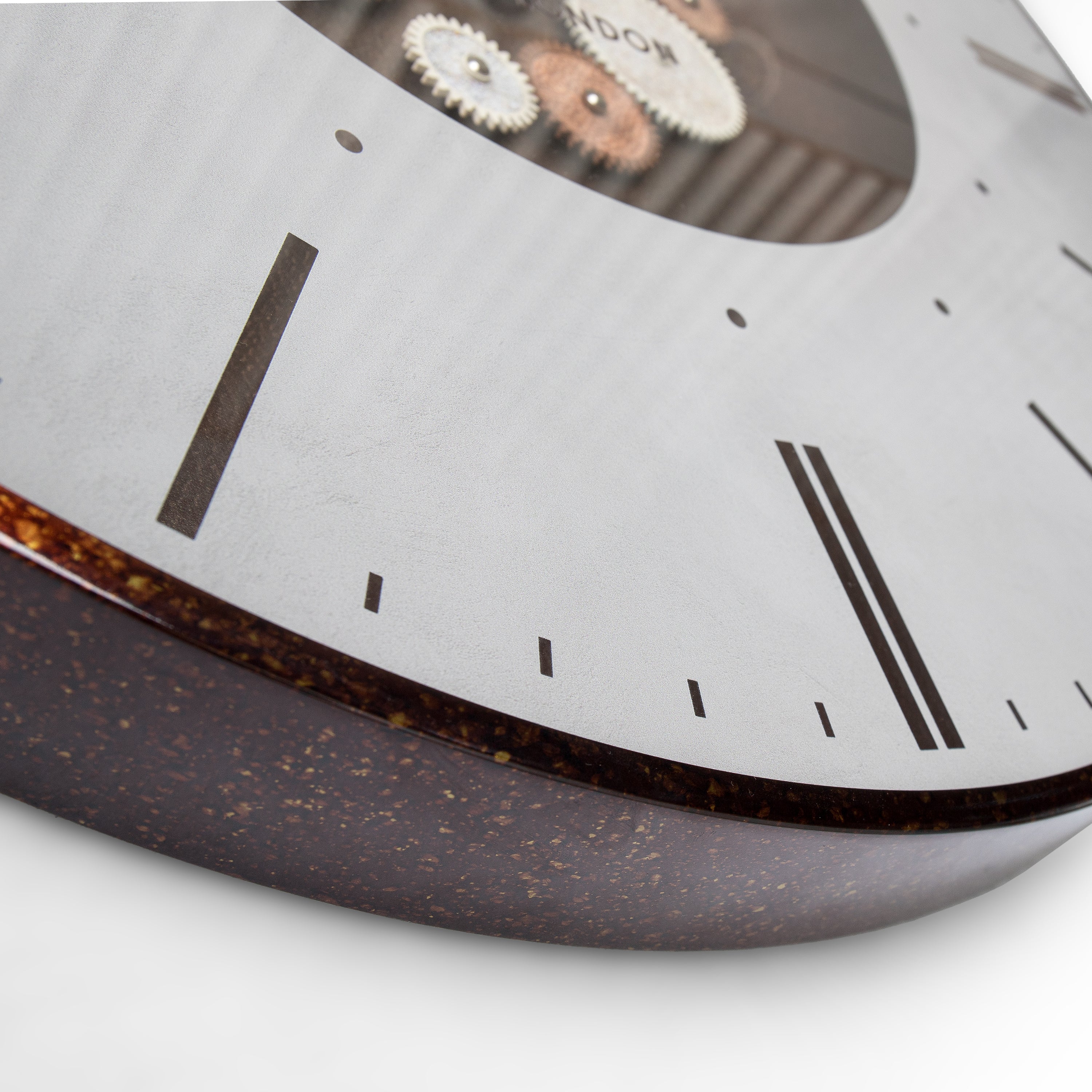 Clocksmith Wall Clock Cog Bronze - Dark Bronze
