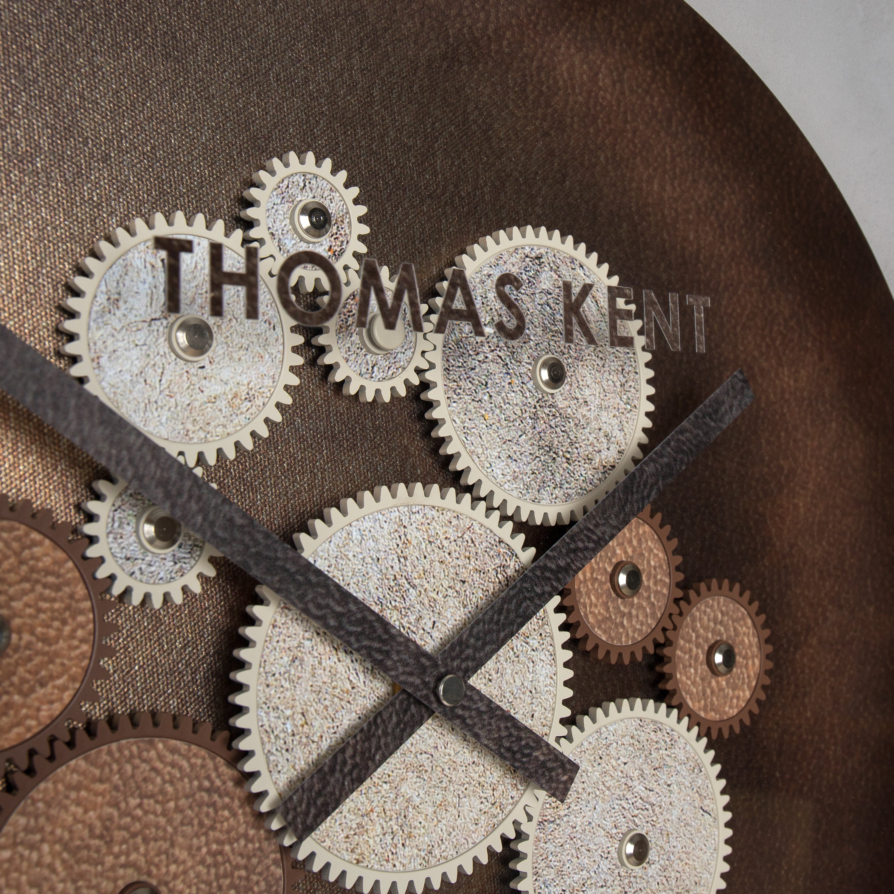 Clocksmith Wall Clock Cog Bronze - Dark Bronze