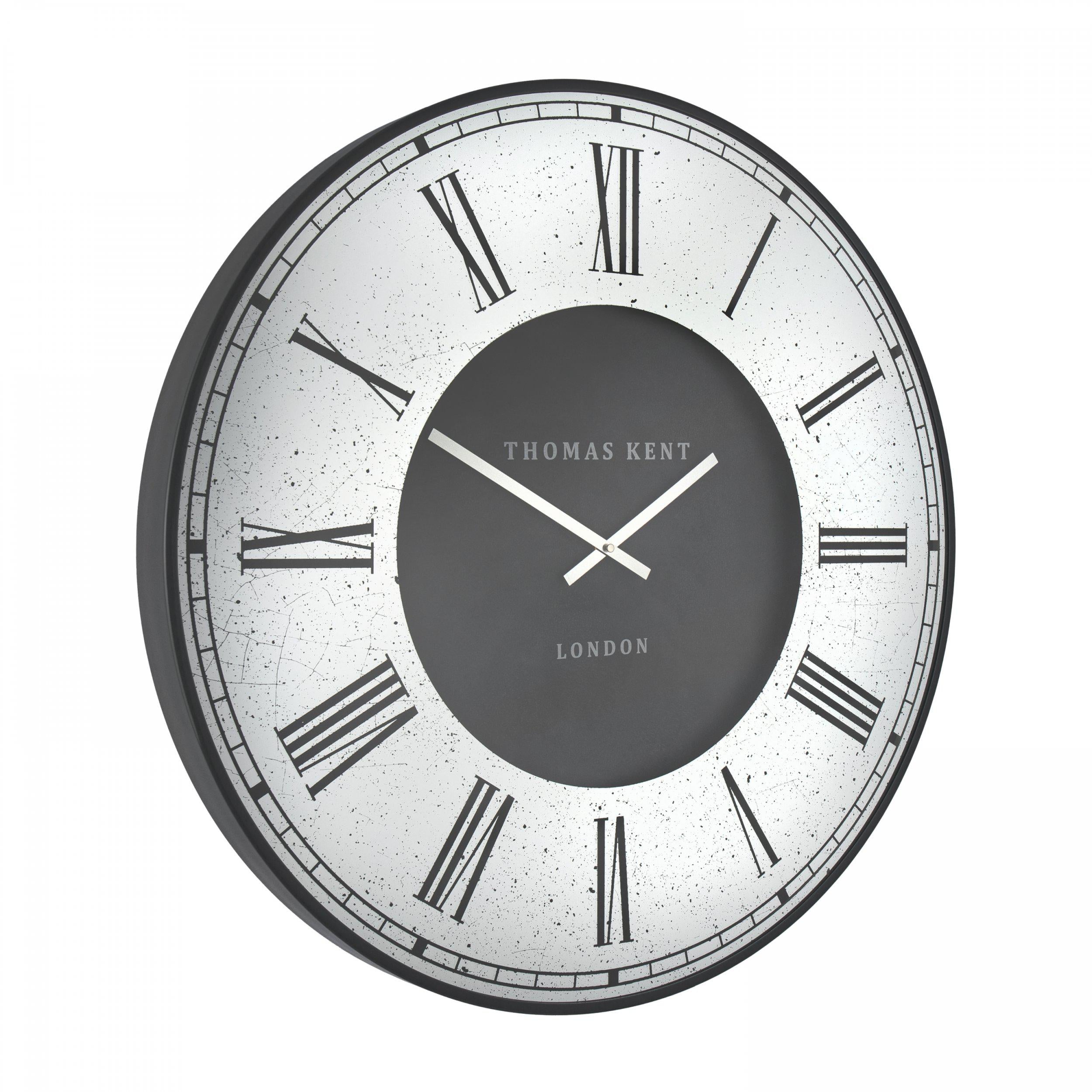 Venetian Wall Clock in Black - Venetian