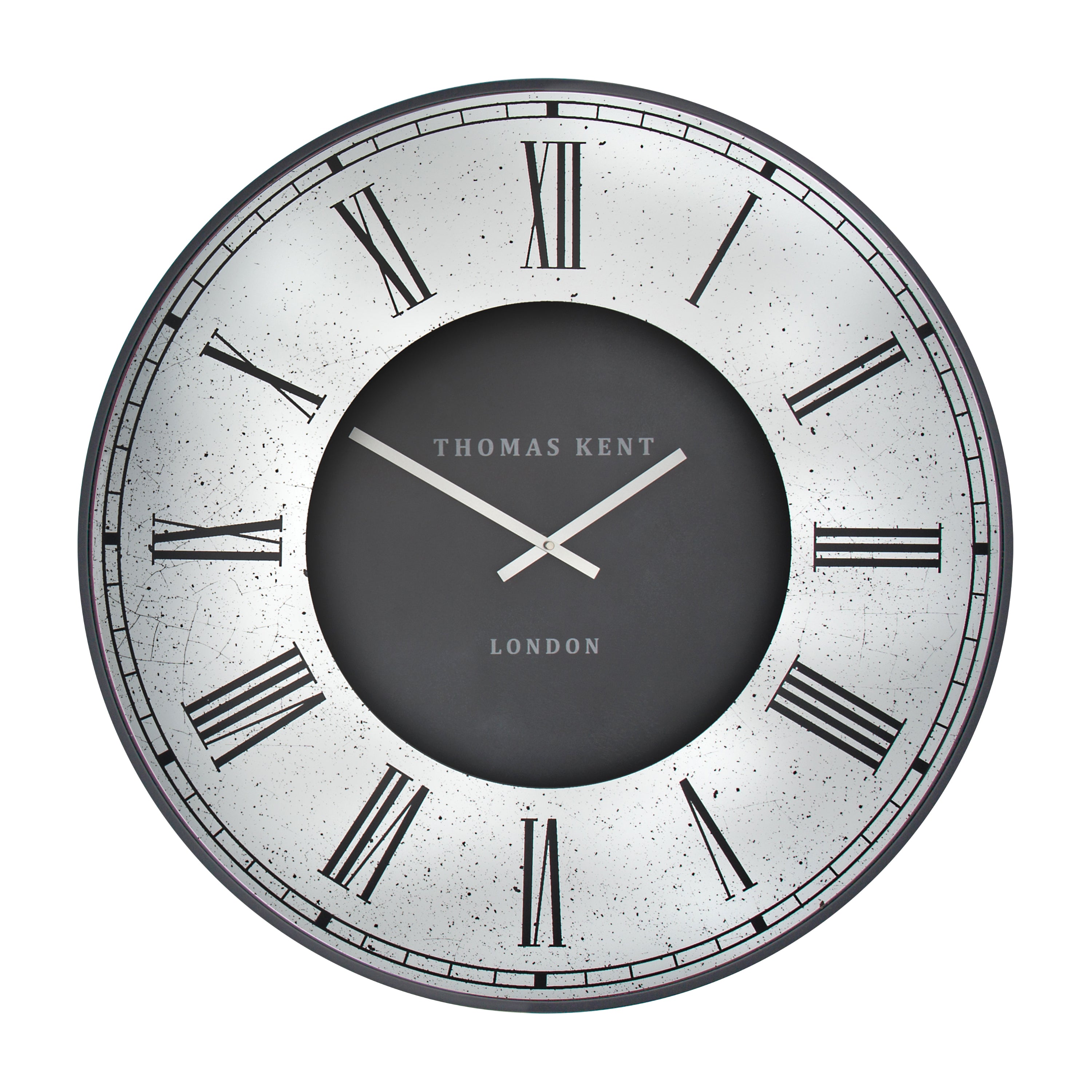 Venetian Wall Clock in Black - Venetian