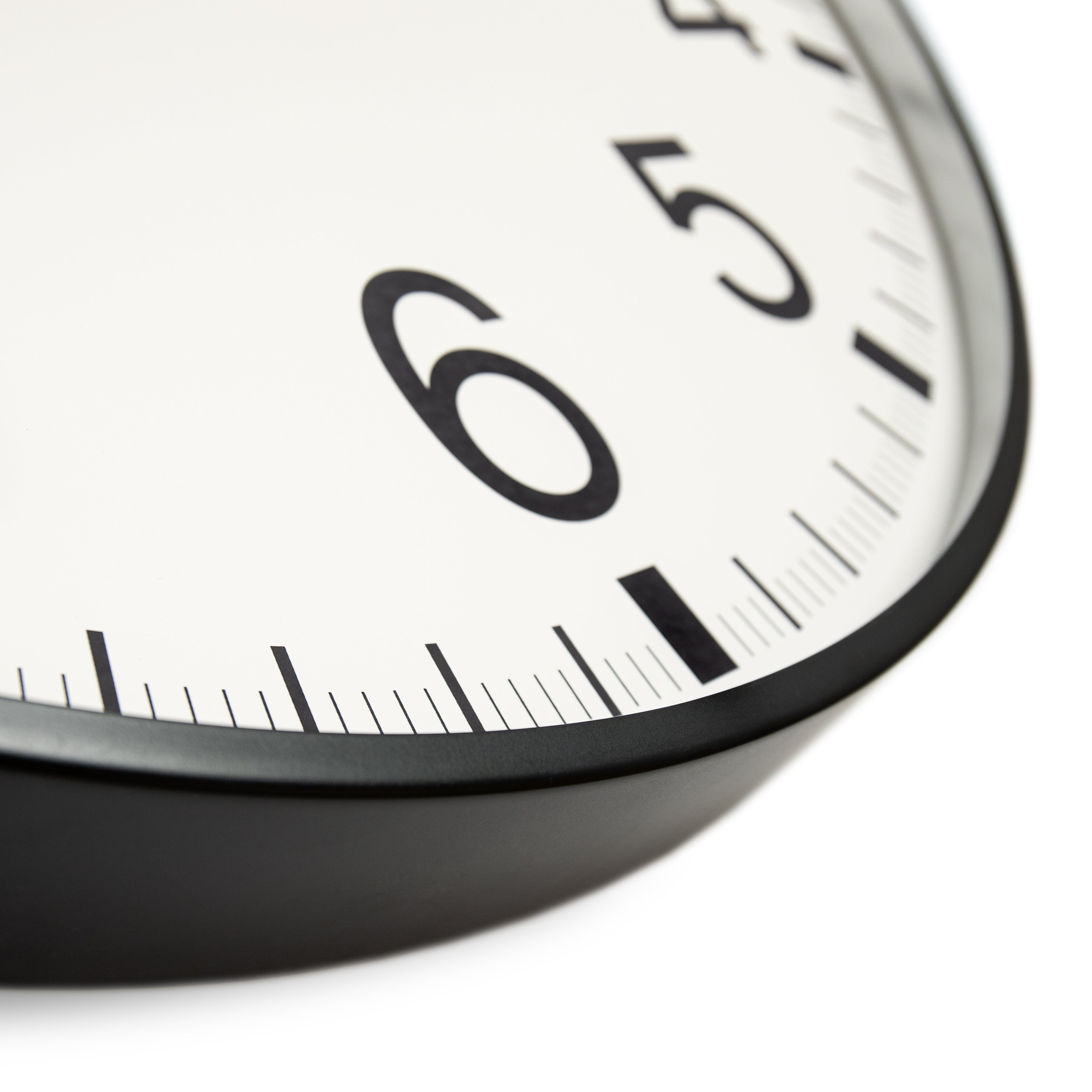 Clocksmith No.1 Oversized Wall Clock in Black