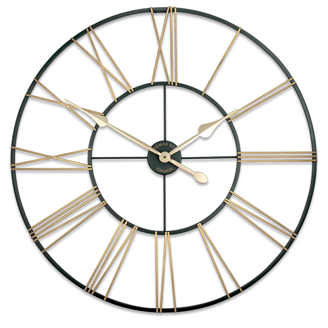 Summer House Wall Clock in Green - Green