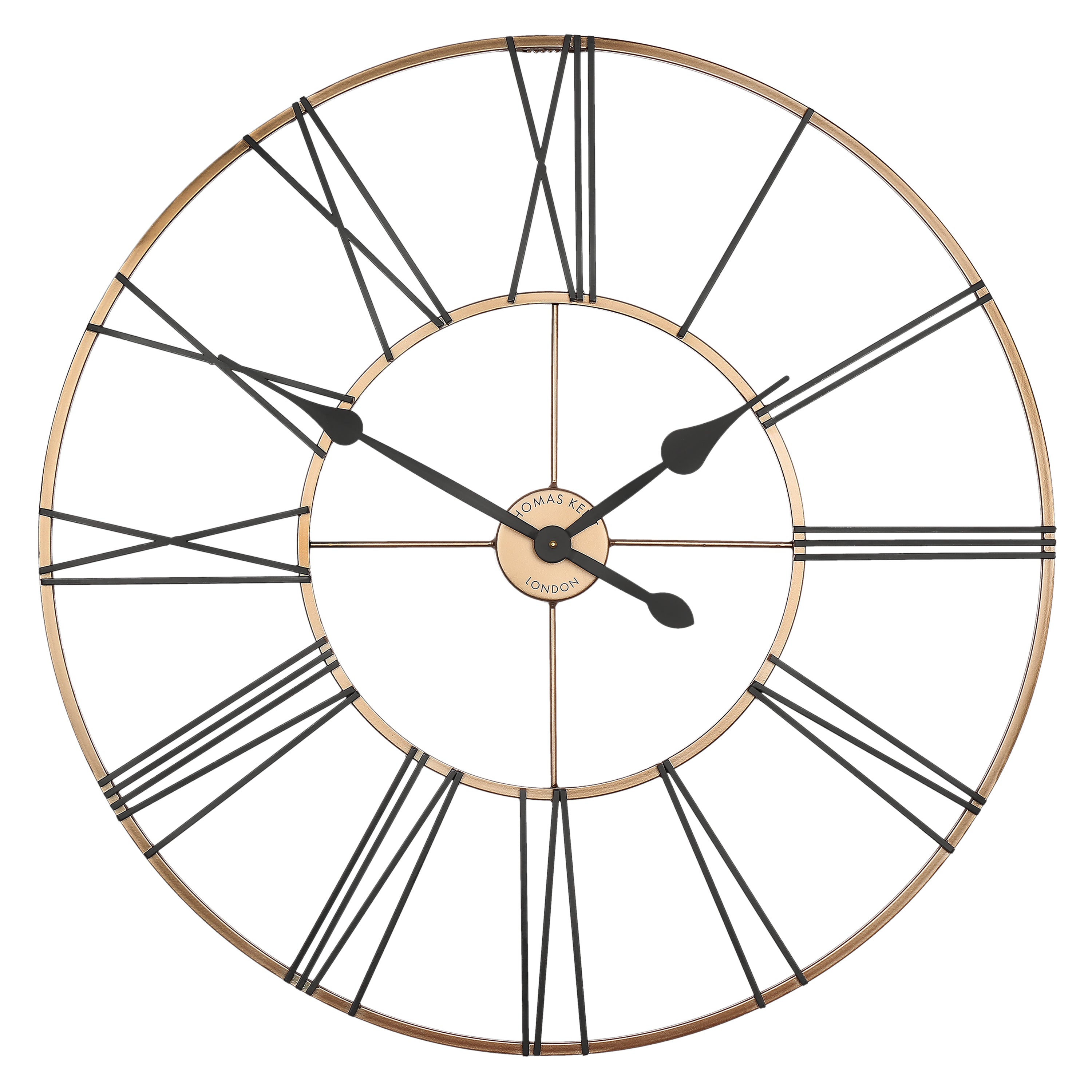 Summer House Wall Clock in Copper - Copper