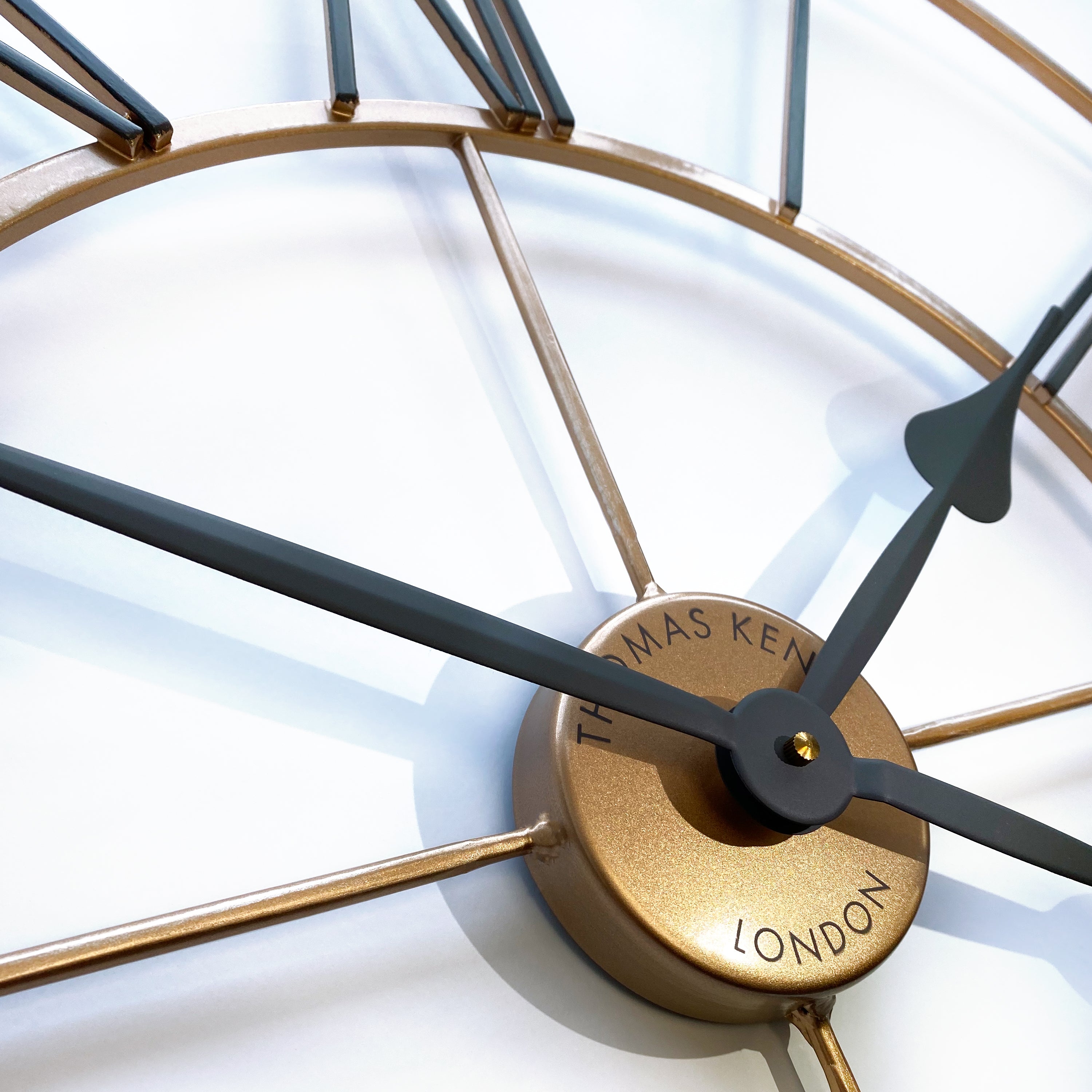 Summer House Wall Clock in Copper - Copper