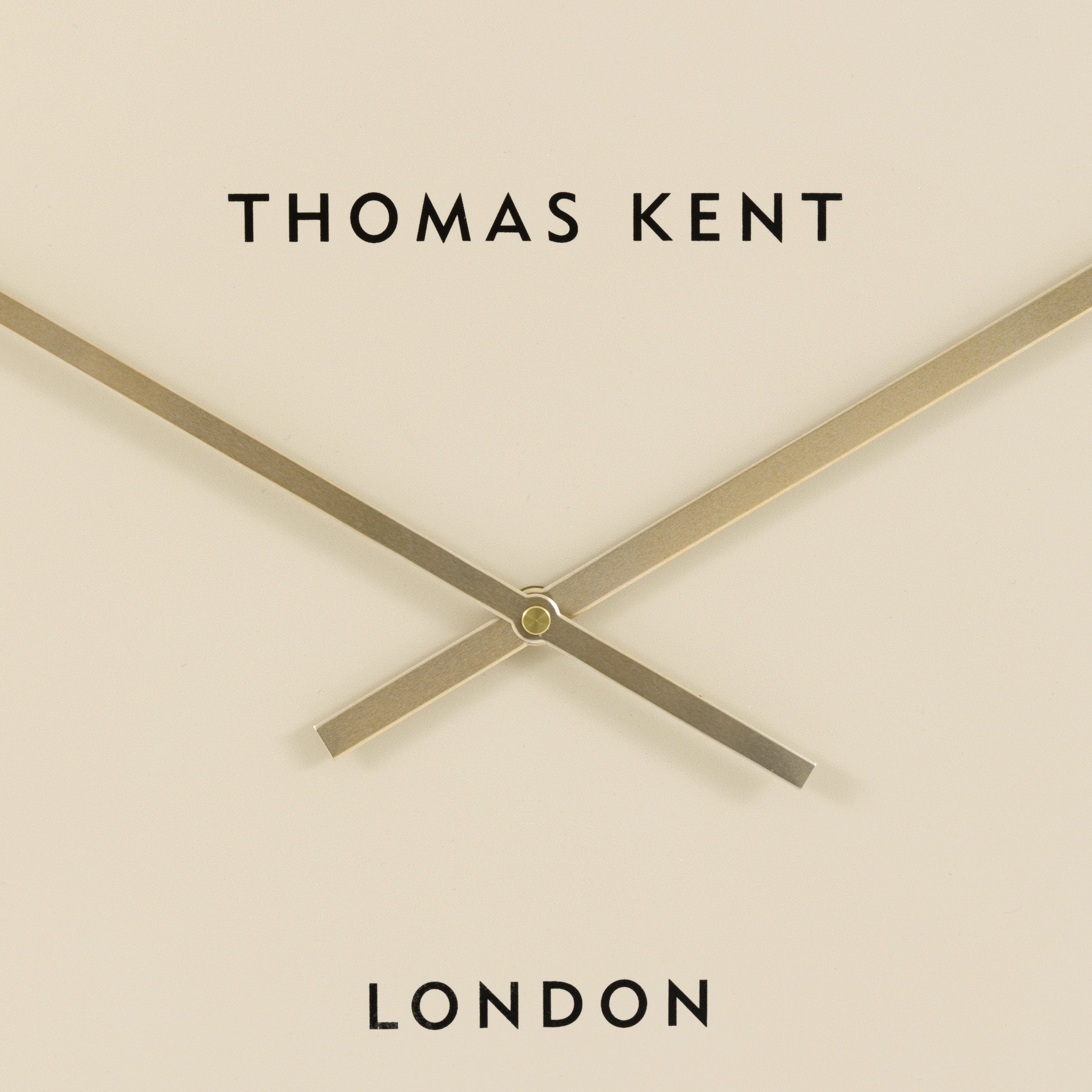 Larson Wall Clock in Cream