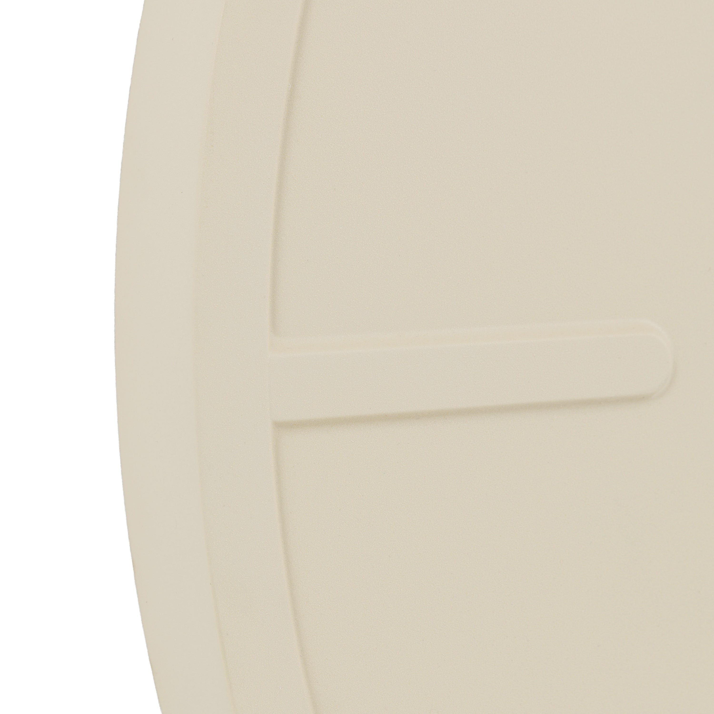 Larson Wall Clock in Cream