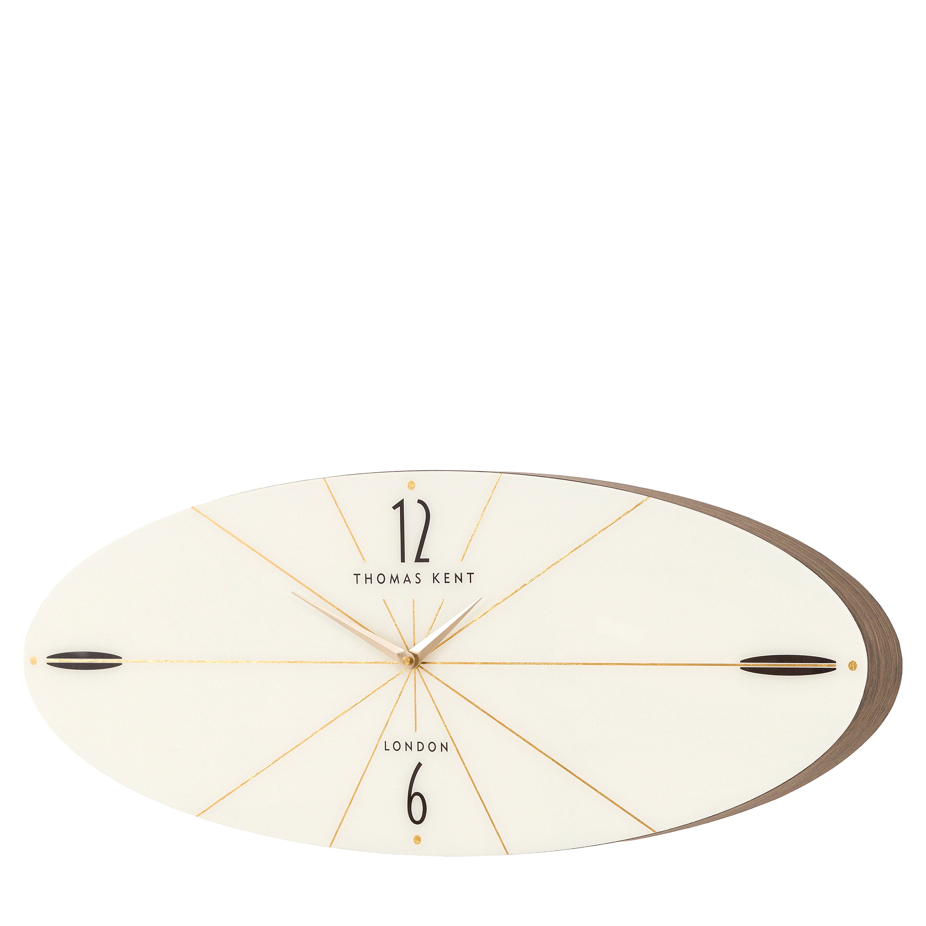 Greenwich Ellipse Wall Clock