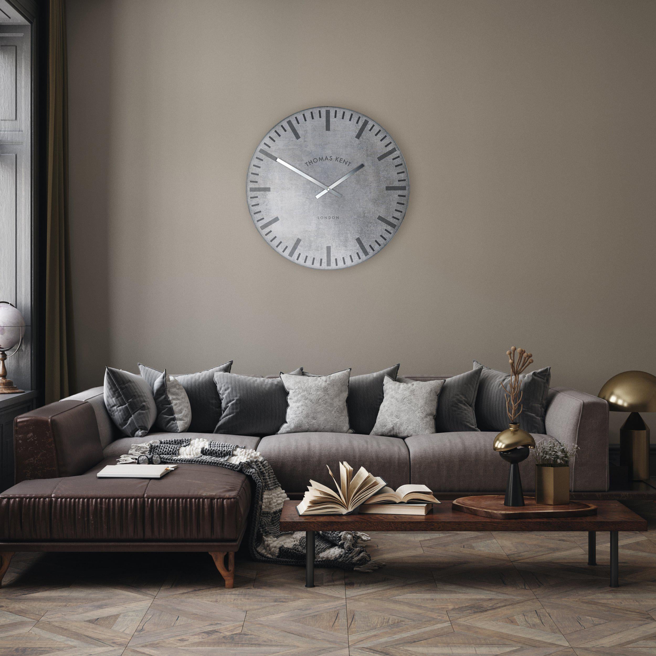 Limehouse Wall Clock in Rock - Rock