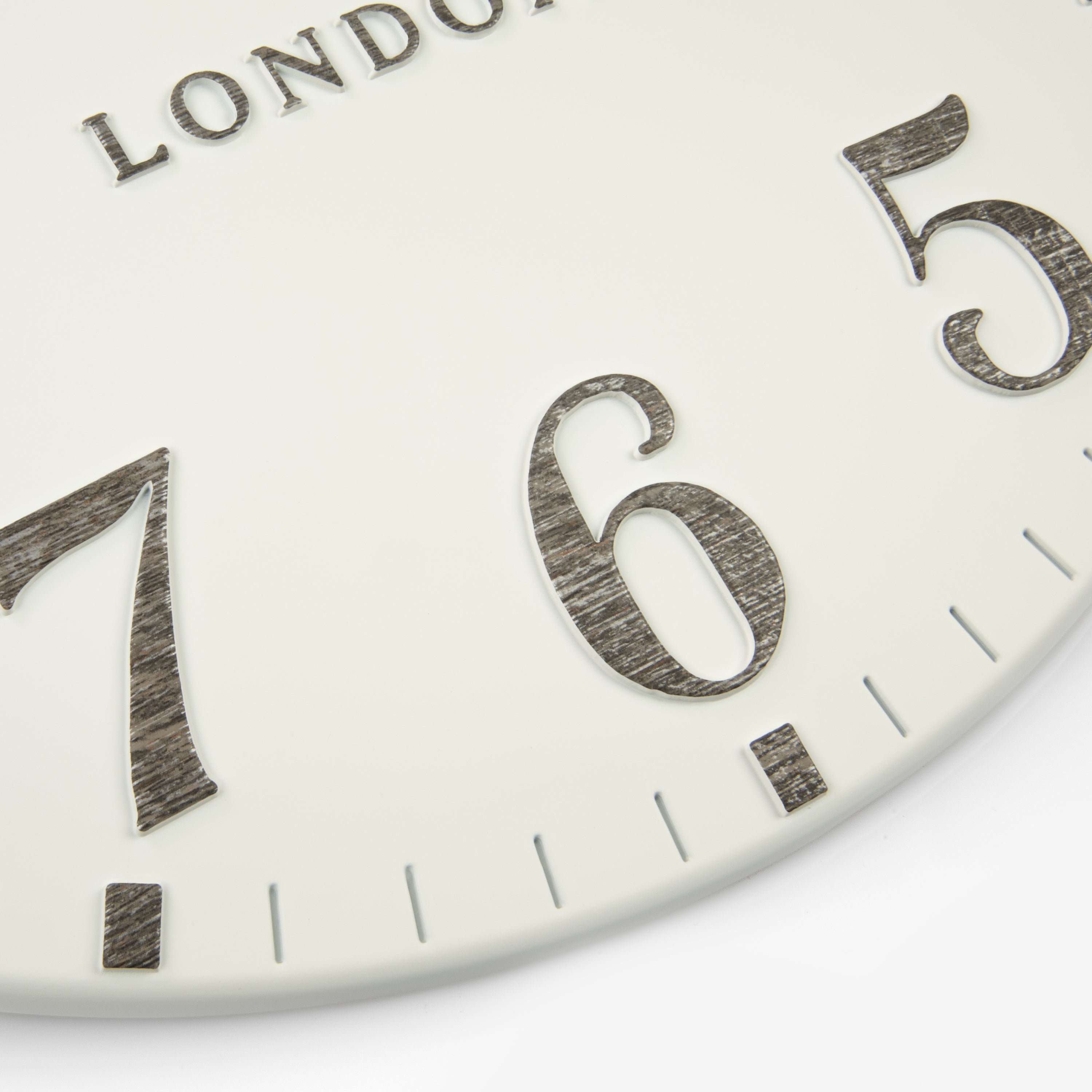 Arabic Wall Clock in Limestone - Limestone