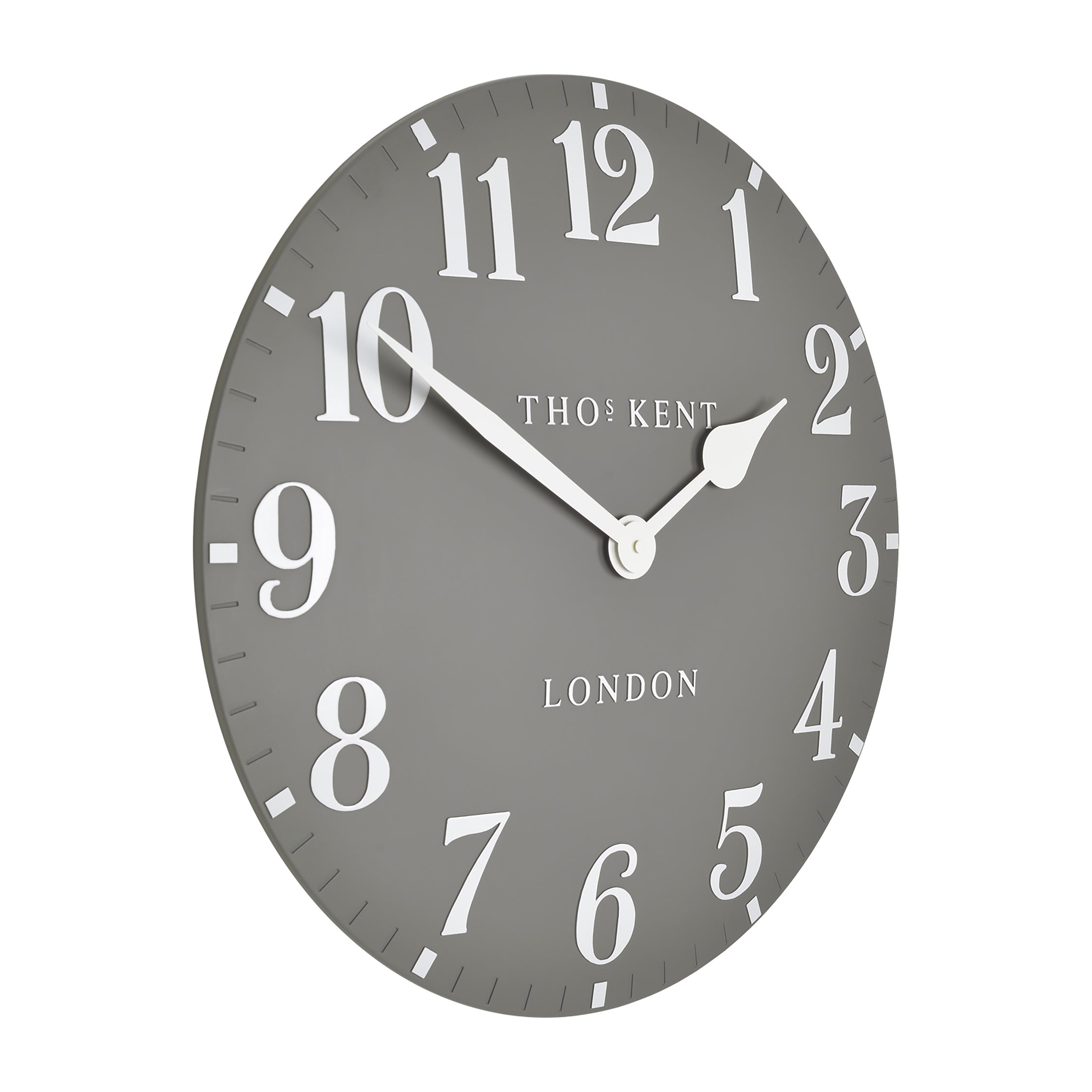 Arabic Wall Clock in Dolphin Grey - Dolphin Grey