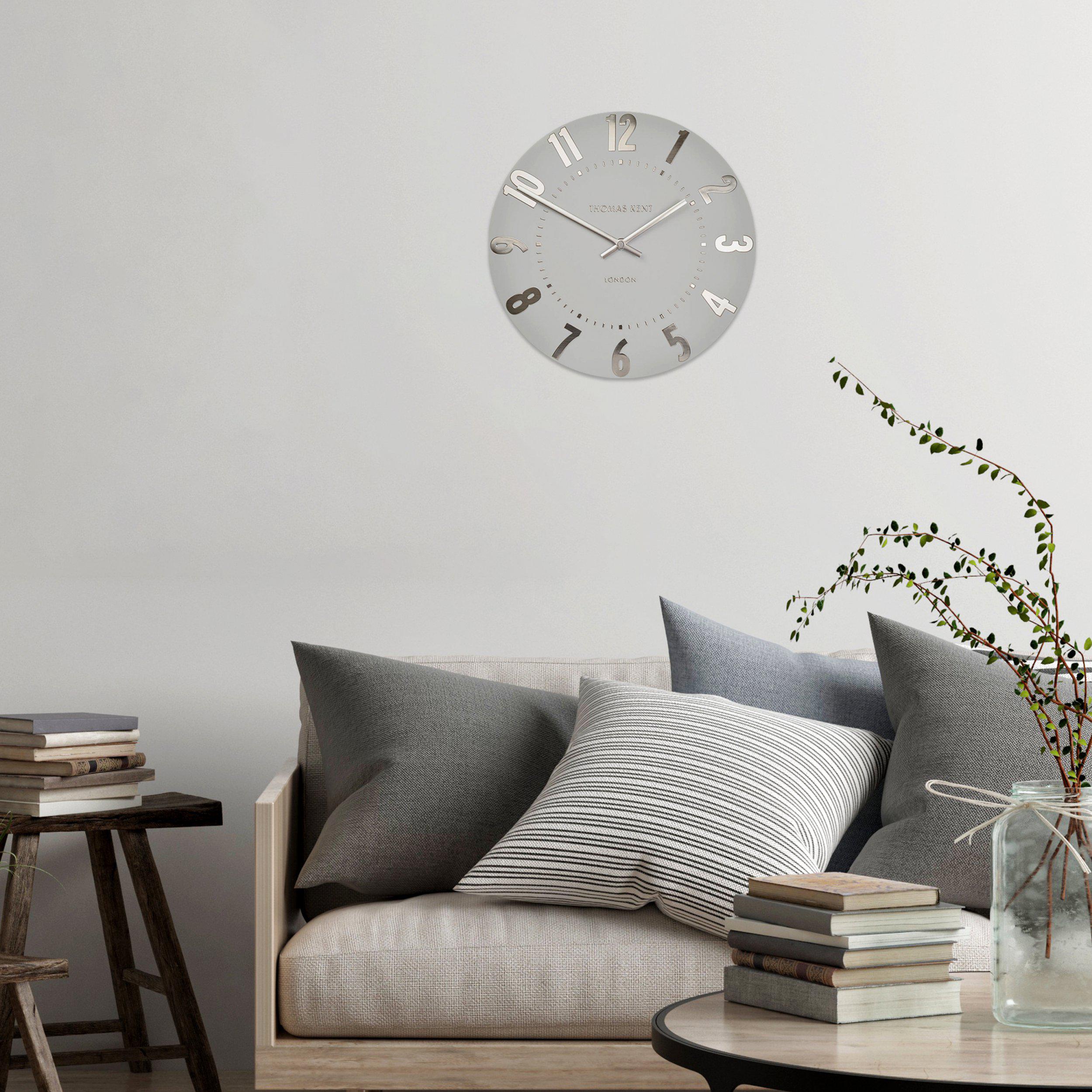 Mulberry Wall Clock Silver Cloud - Silver Cloud