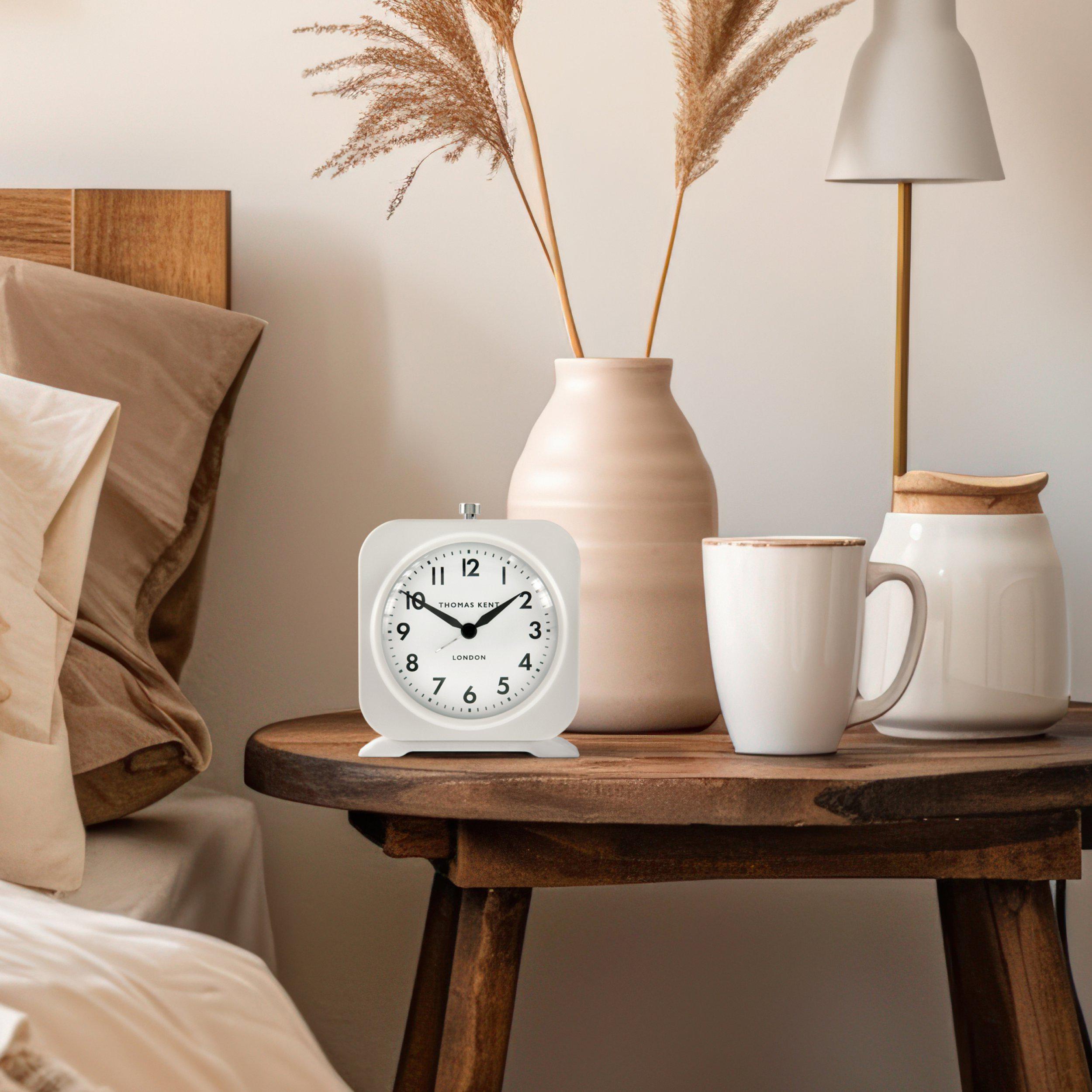 Finch Alarm Clock in Snowberry White - Snowberry White