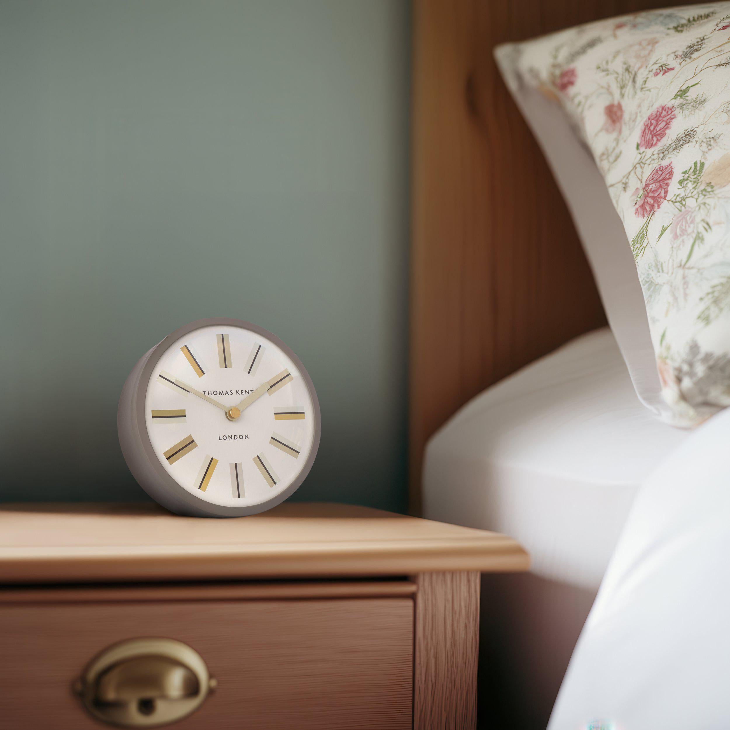 Swift Clock in Dusty Taupe - Dusty Taupe
