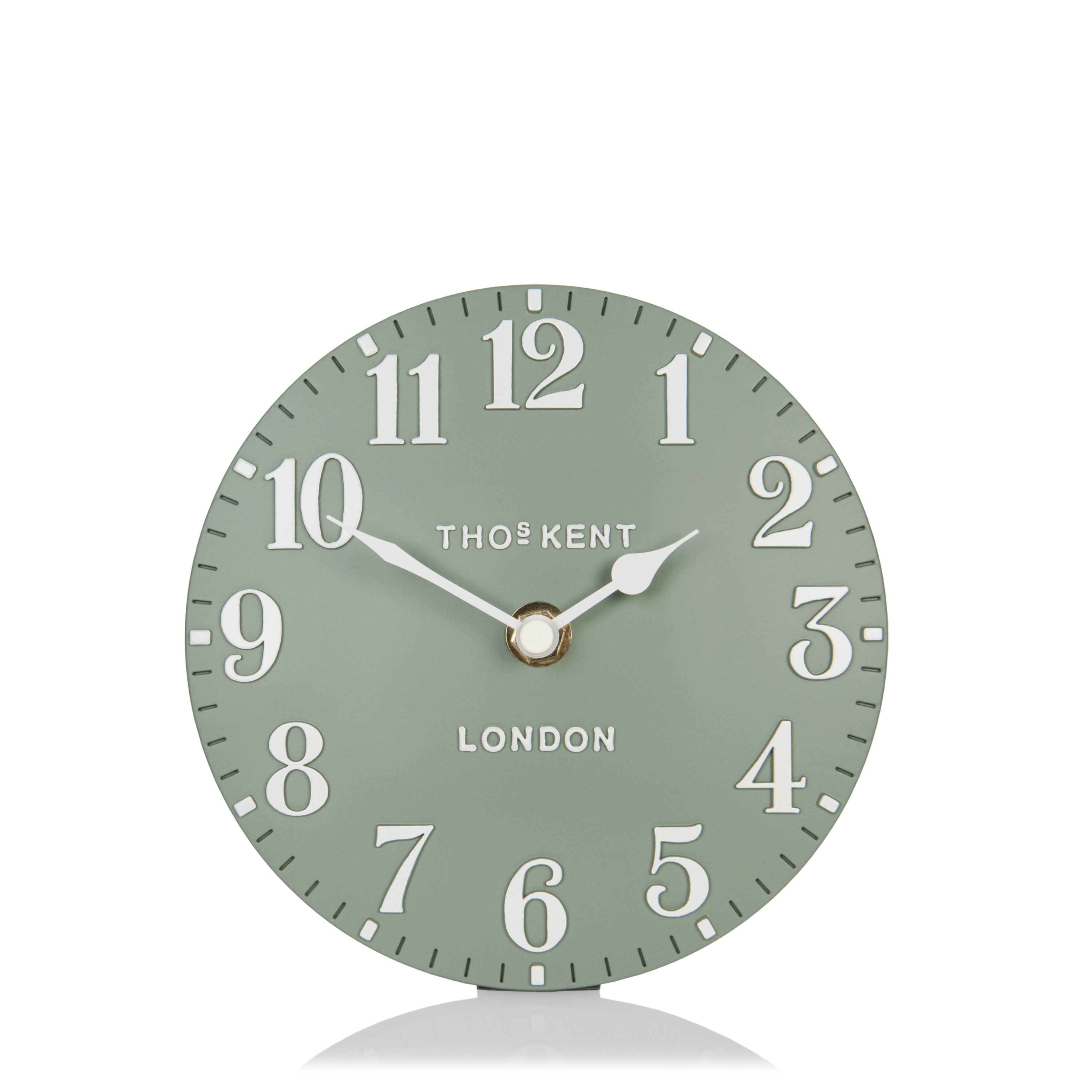 Arabic Mantel Clock in Seagrass - Seagrass
