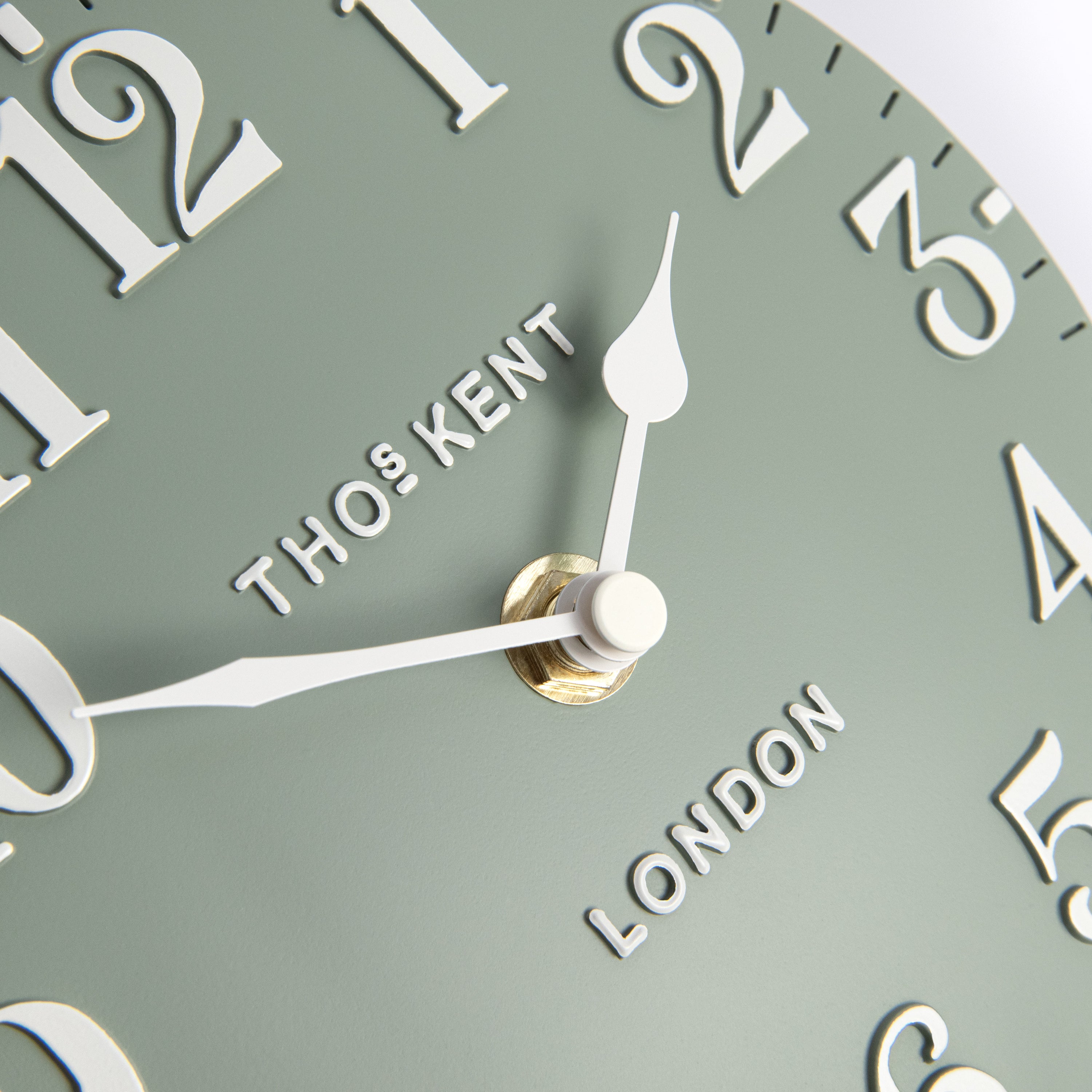 Arabic Mantel Clock in Seagrass - Seagrass