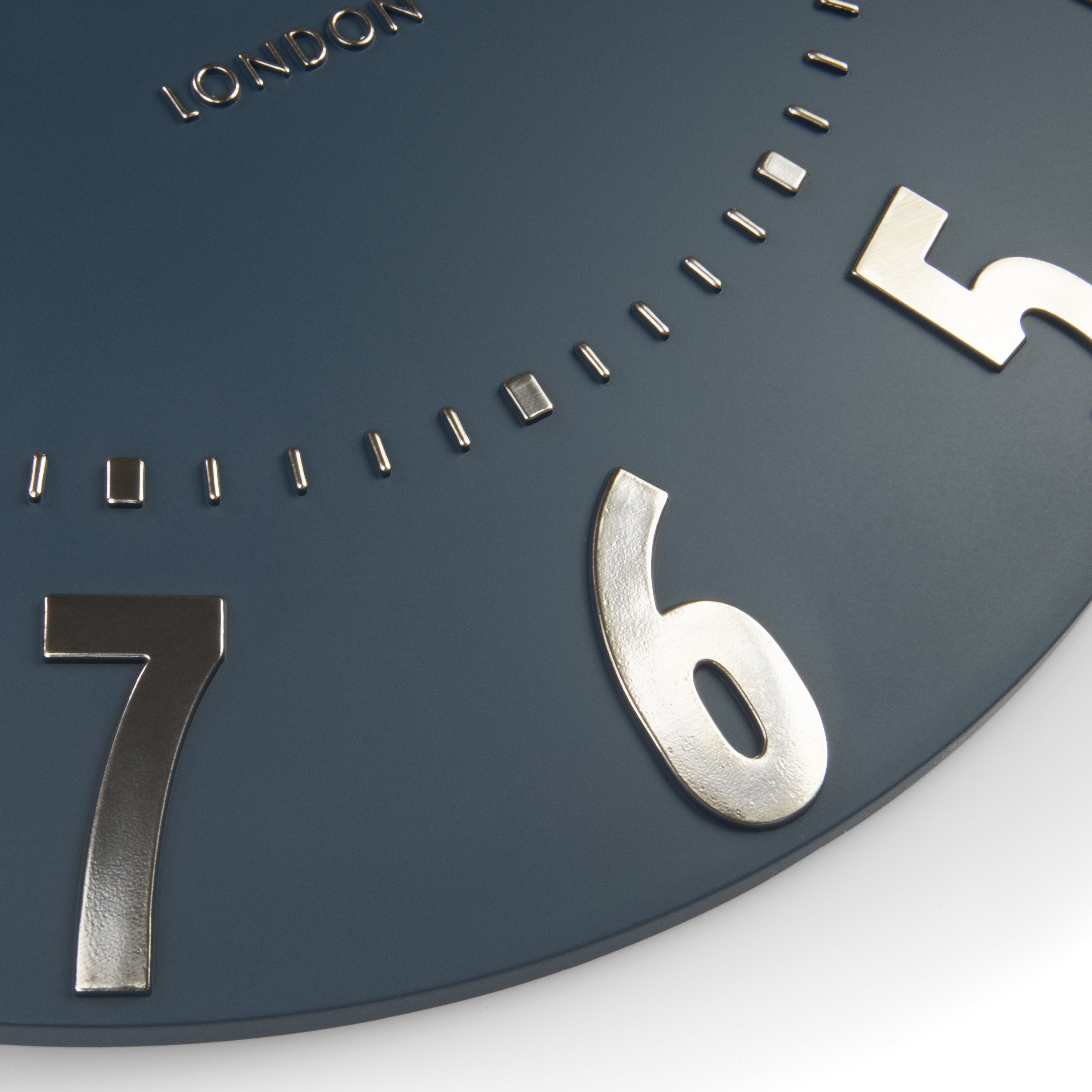 Mulberry Small Wall Clock in Midnight Blue