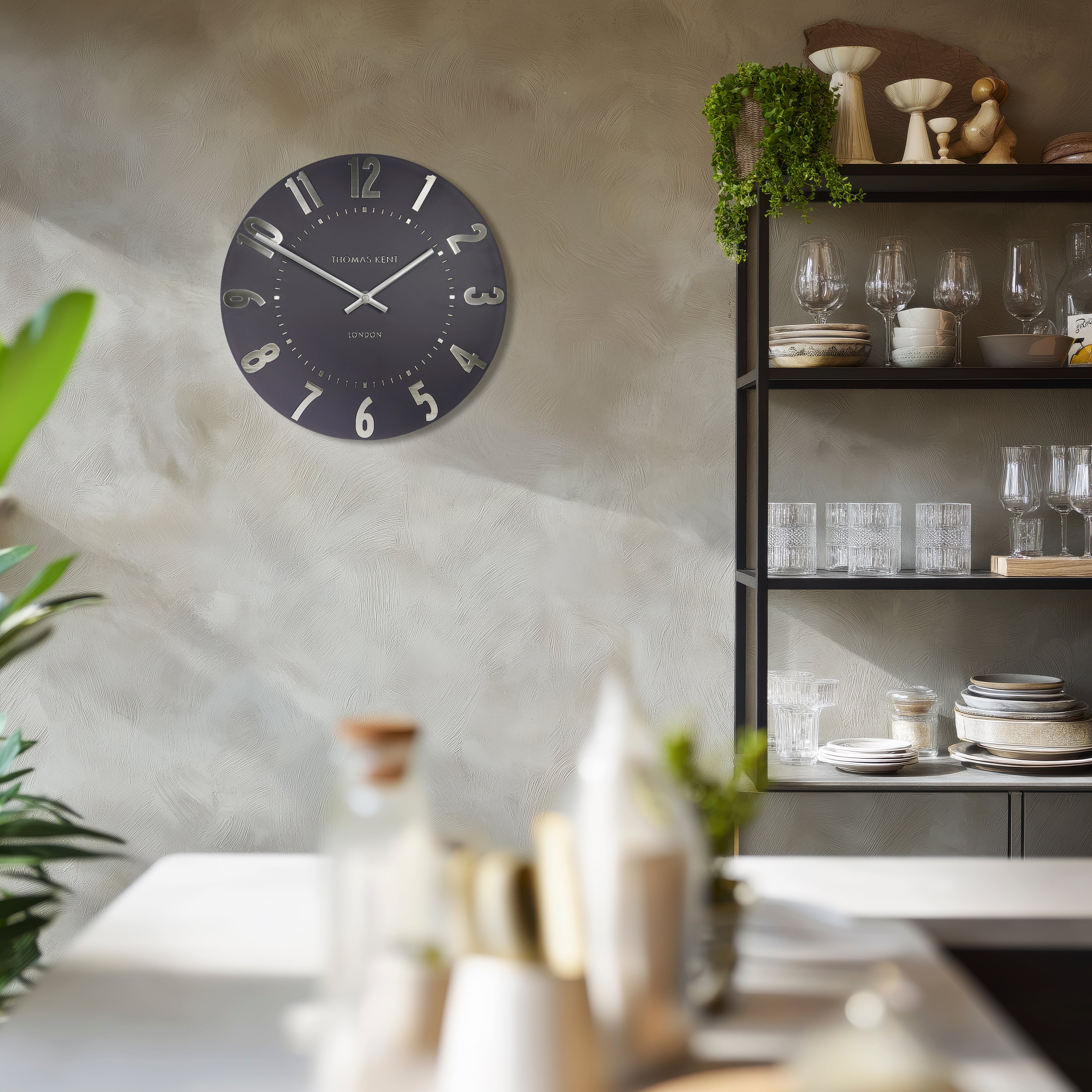 Mulberry Small Wall Clock in Odyssey