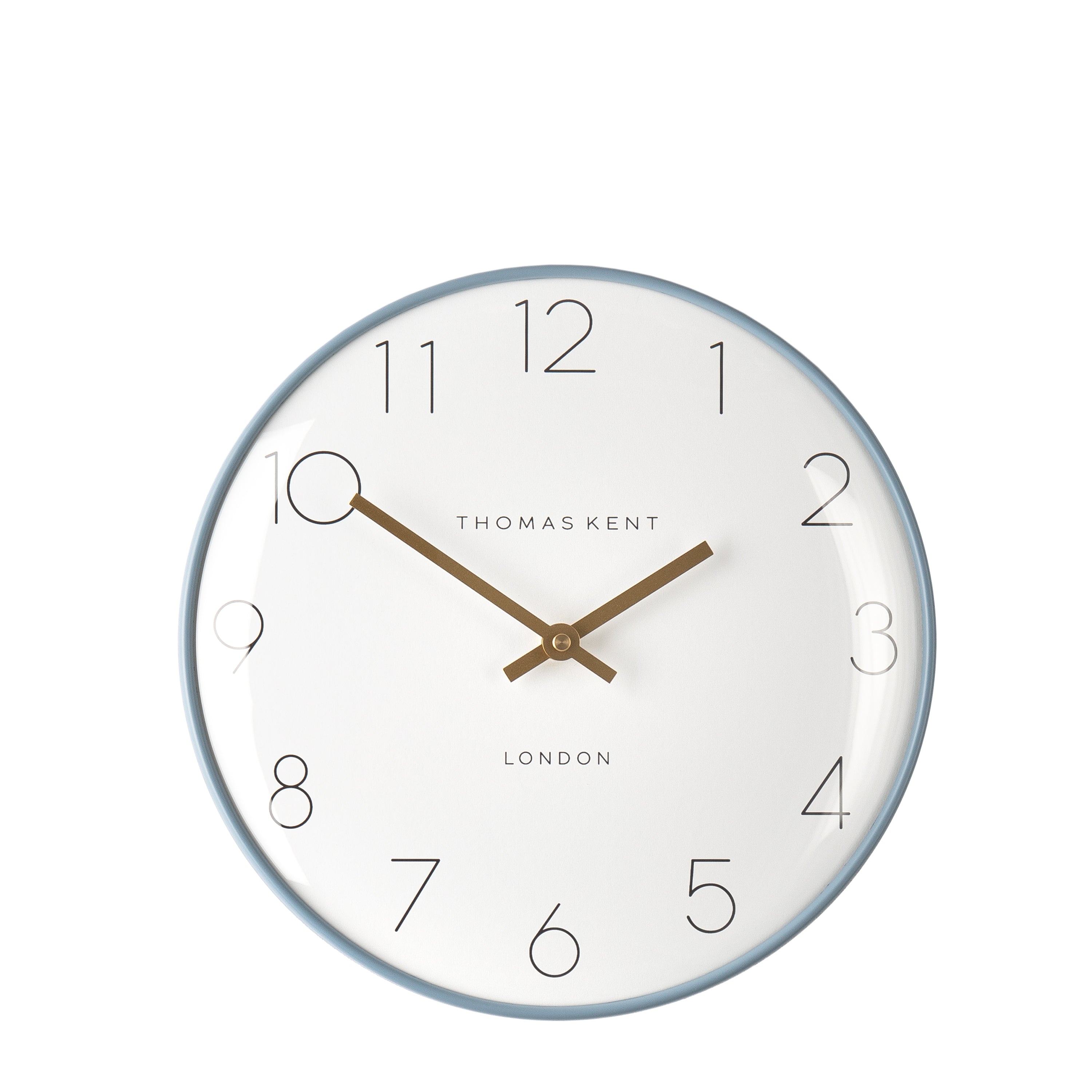 Ozzy Wall Clock in Dusty Blue - Light Dusty Blue