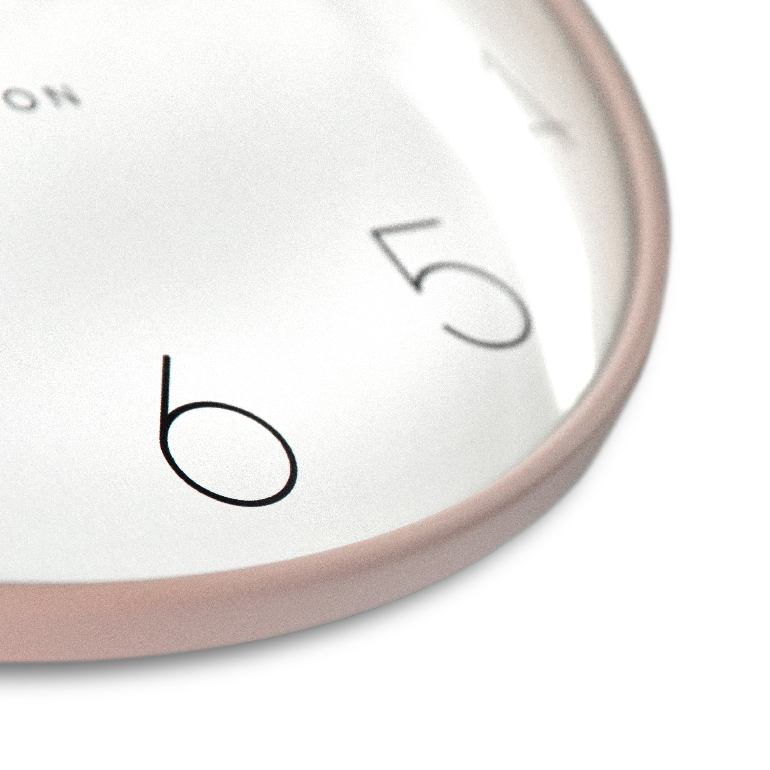 Ozzy Wall Clock in Dusty Pink - Ozzy Dusty Pink