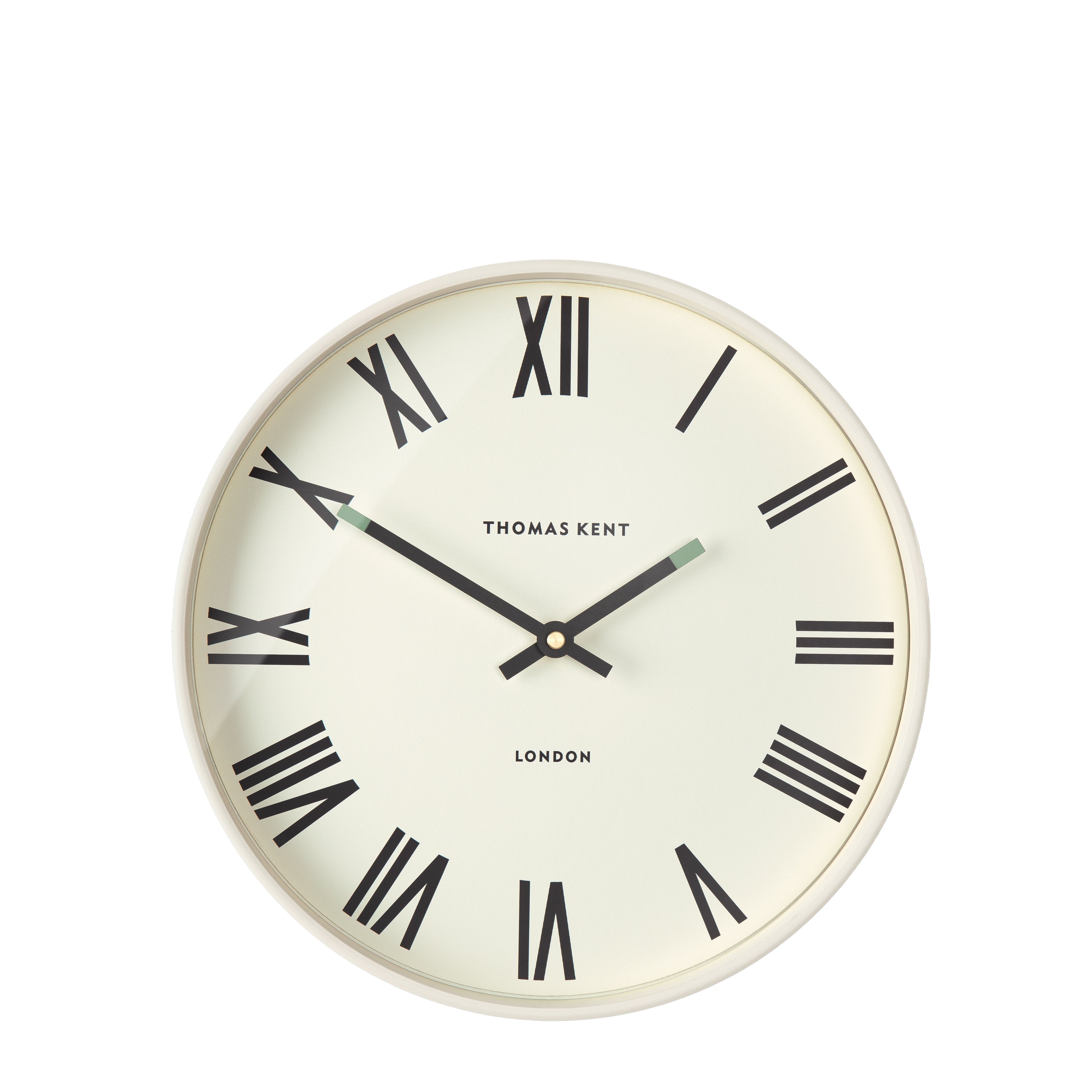Comet Wall Clock in Cream - Cream