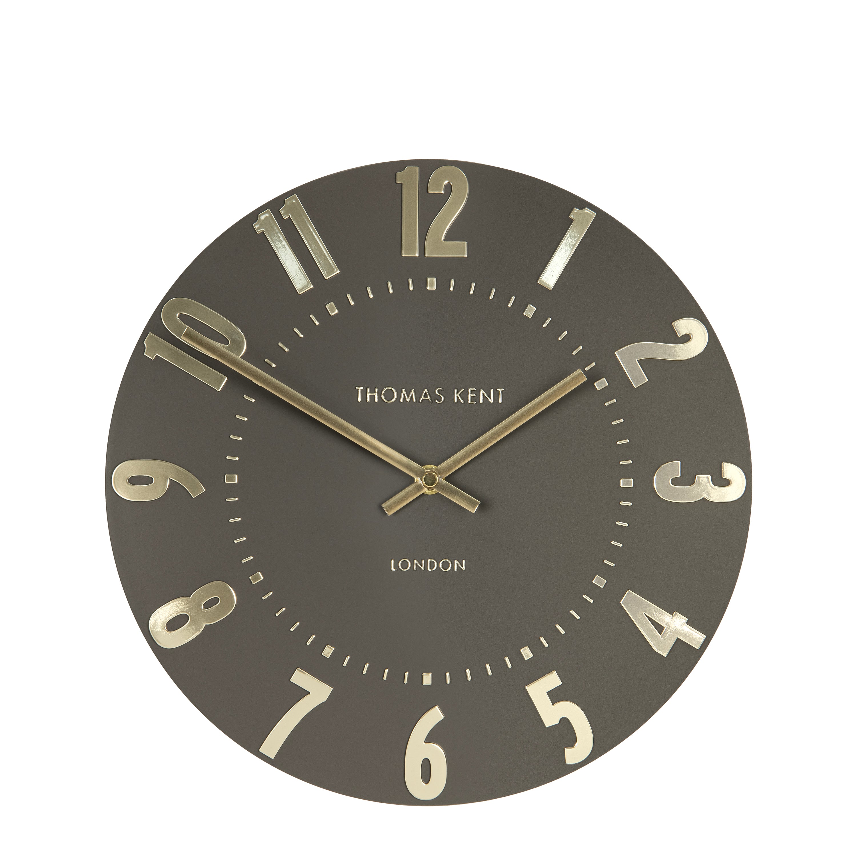 Mulberry Wall Clock in Espresso - Espresso