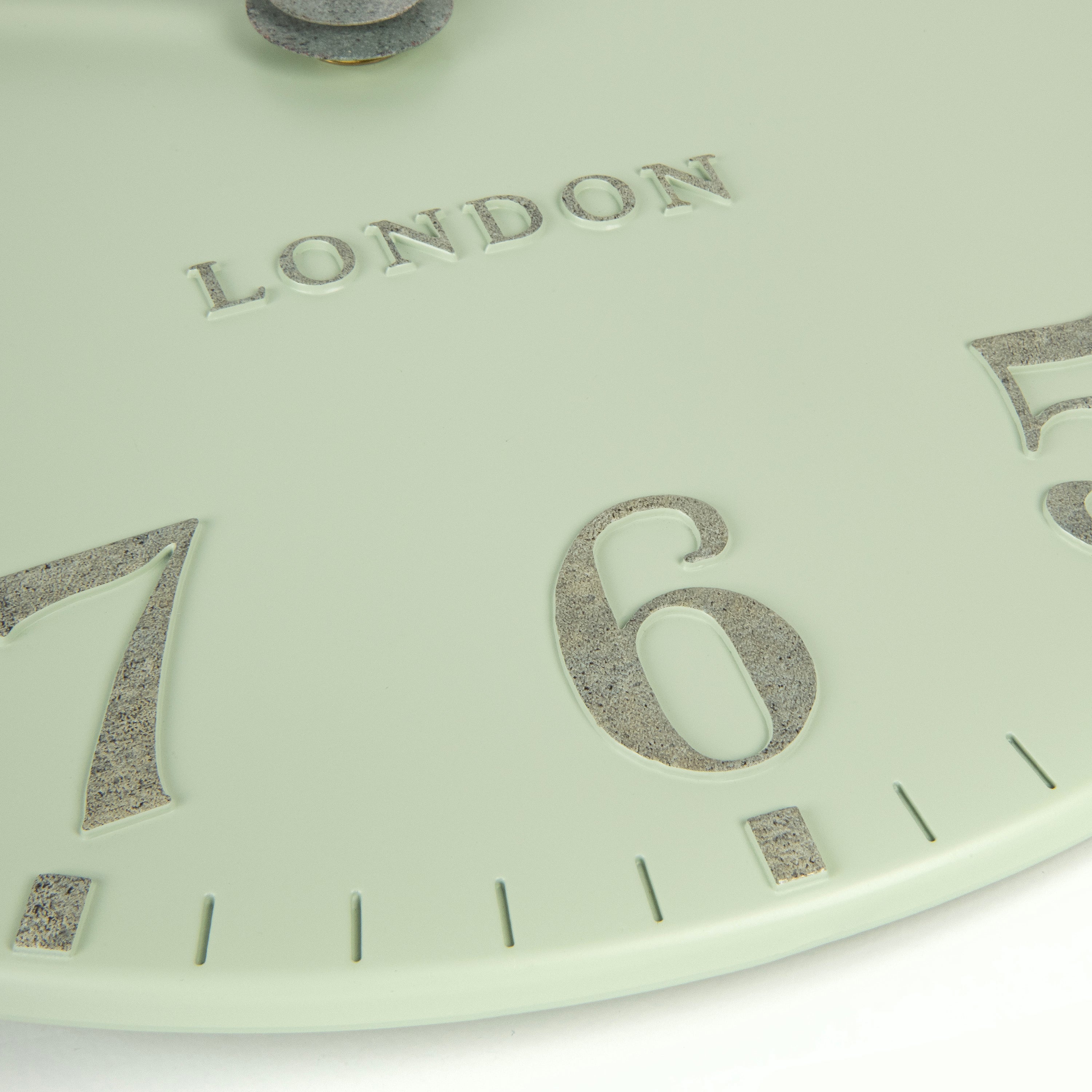 Arabic Wall Clock in Pearl Green - Pearl Green
