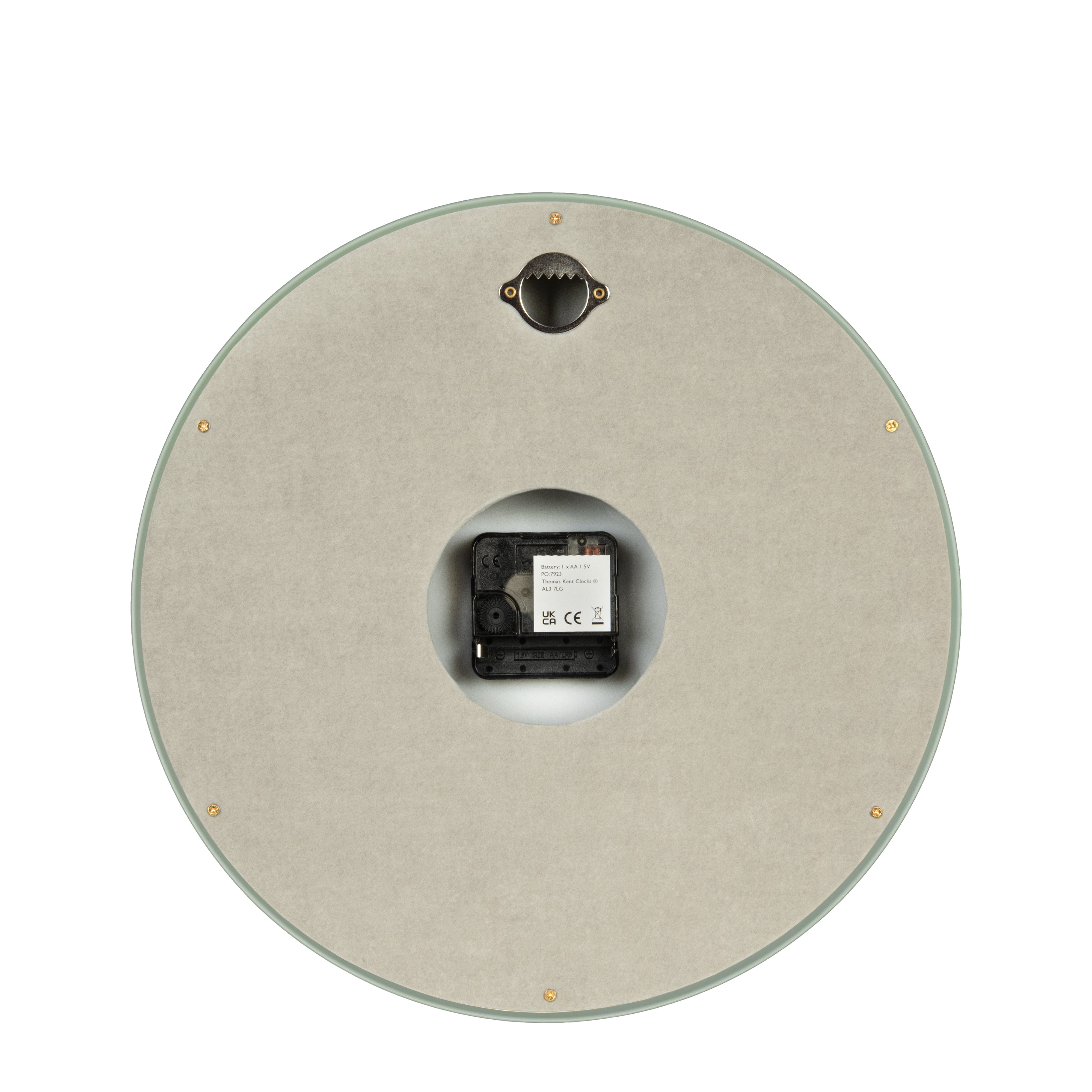 Osprey Wall Clock in Smoke Green - Smoke Green